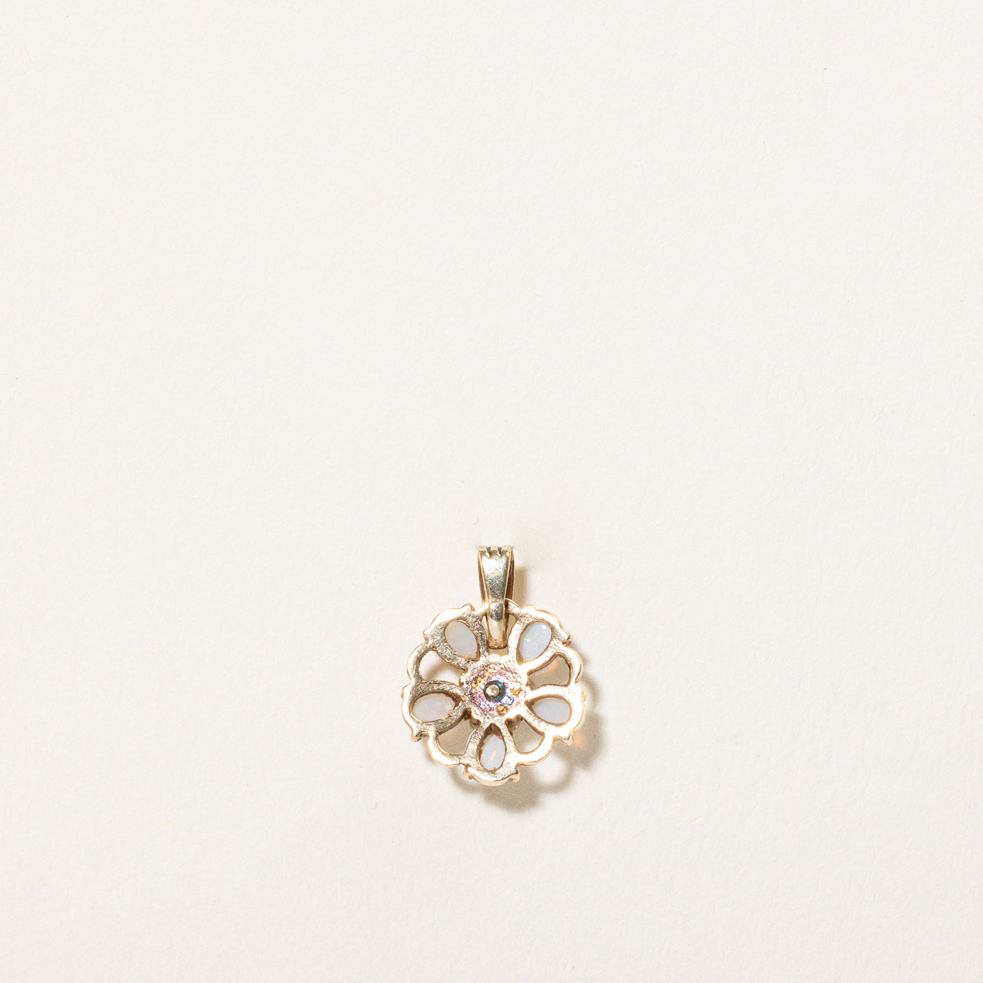 Opal & Garnet Pendant | 0.50ctw, 0.25ct |
