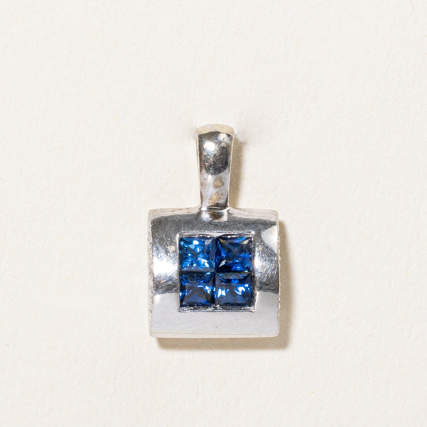 Sapphire & Diamond Pendant | 0.52ctw, 0.10ctw |