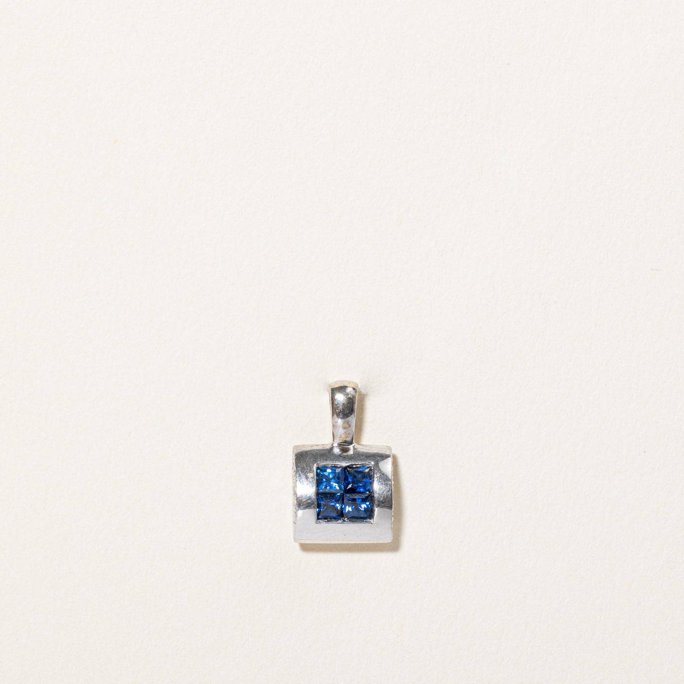 Sapphire & Diamond Pendant | 0.52ctw, 0.10ctw |