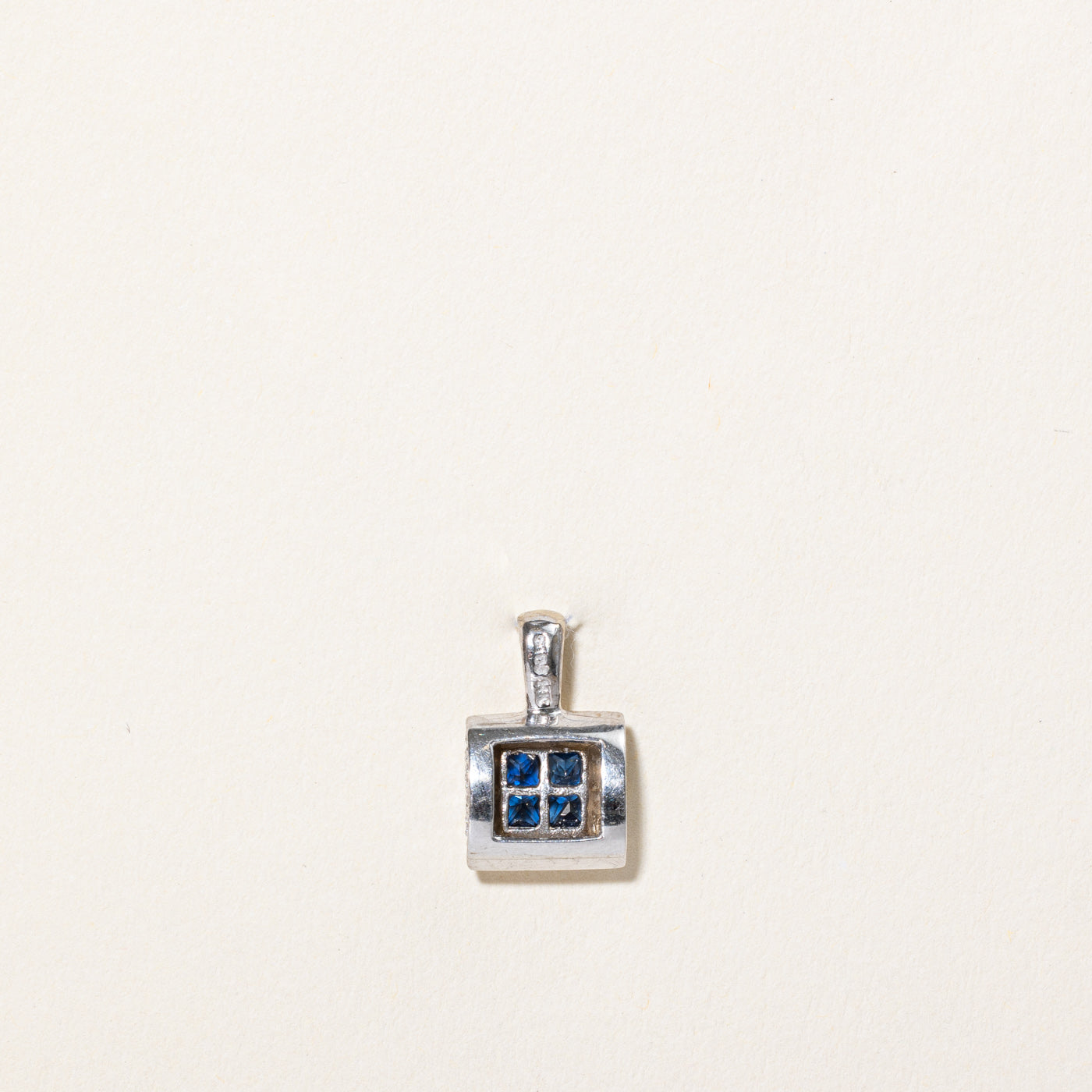 Sapphire & Diamond Pendant | 0.52ctw, 0.10ctw |