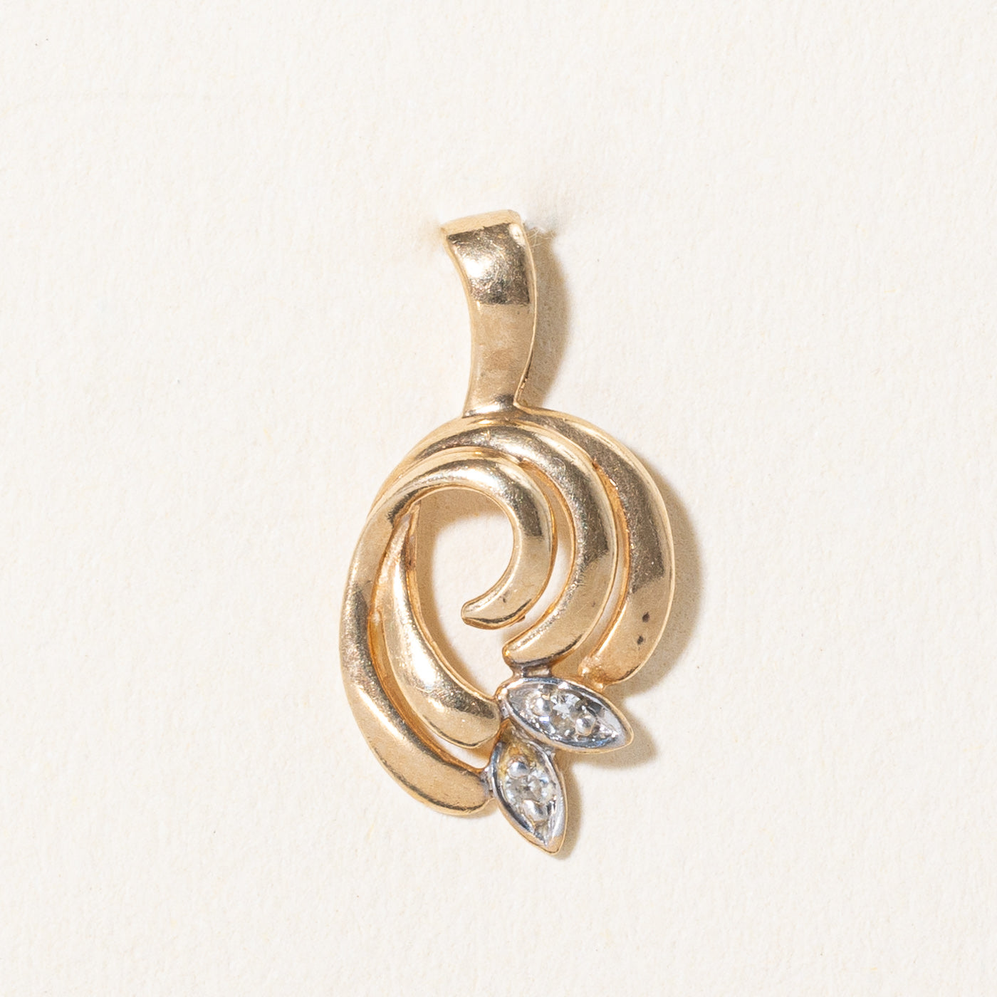 Pendentif en diamant | 0,01 ct |