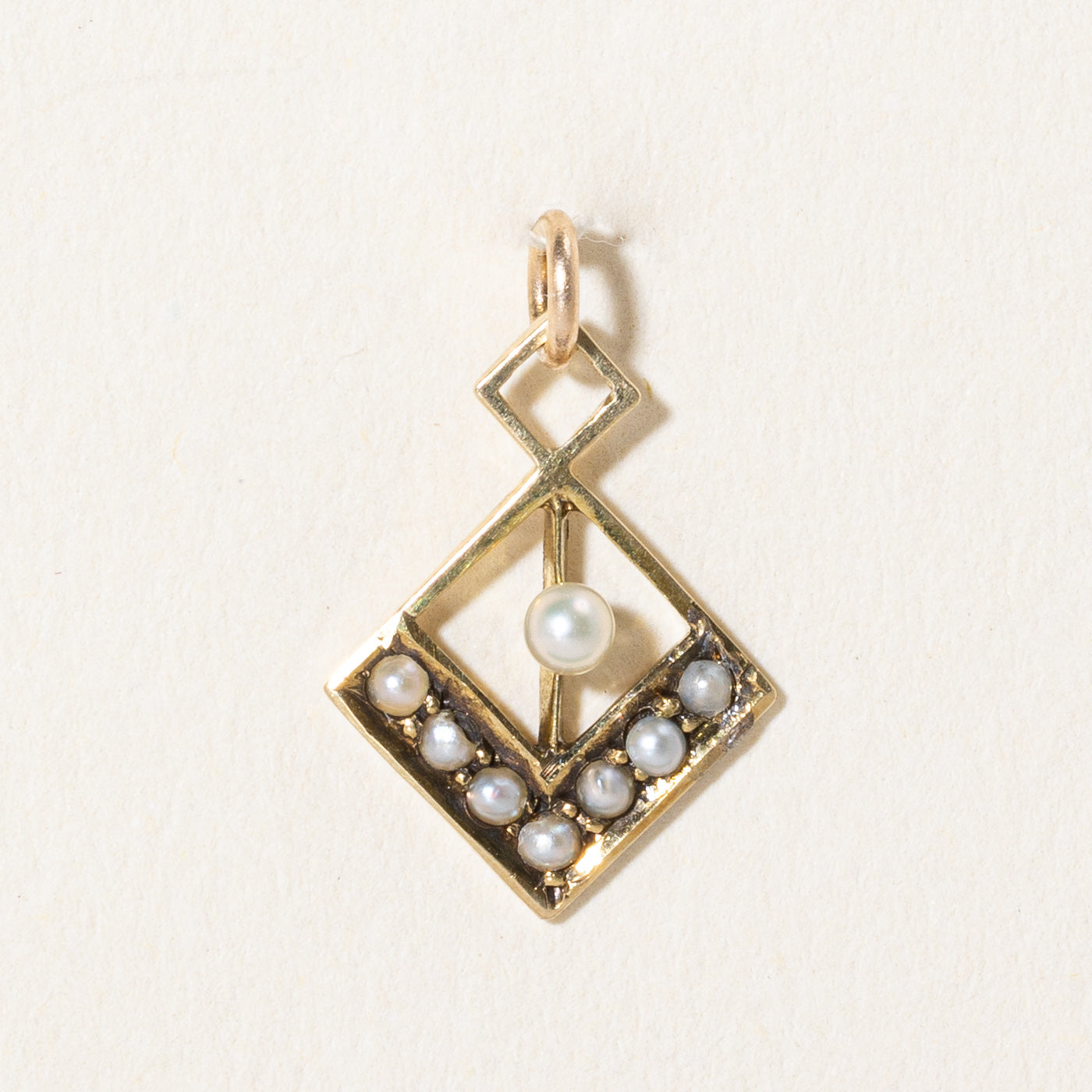 Seed Pearl Pendant