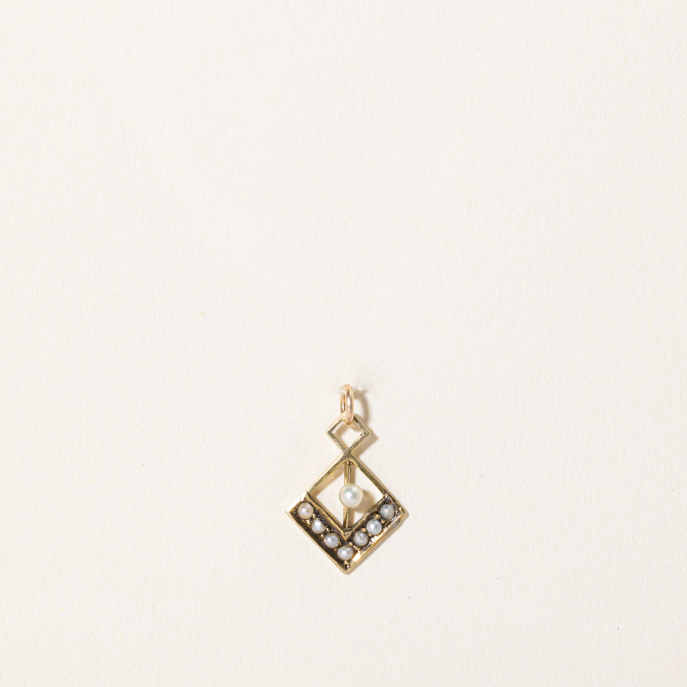 Seed Pearl Pendant