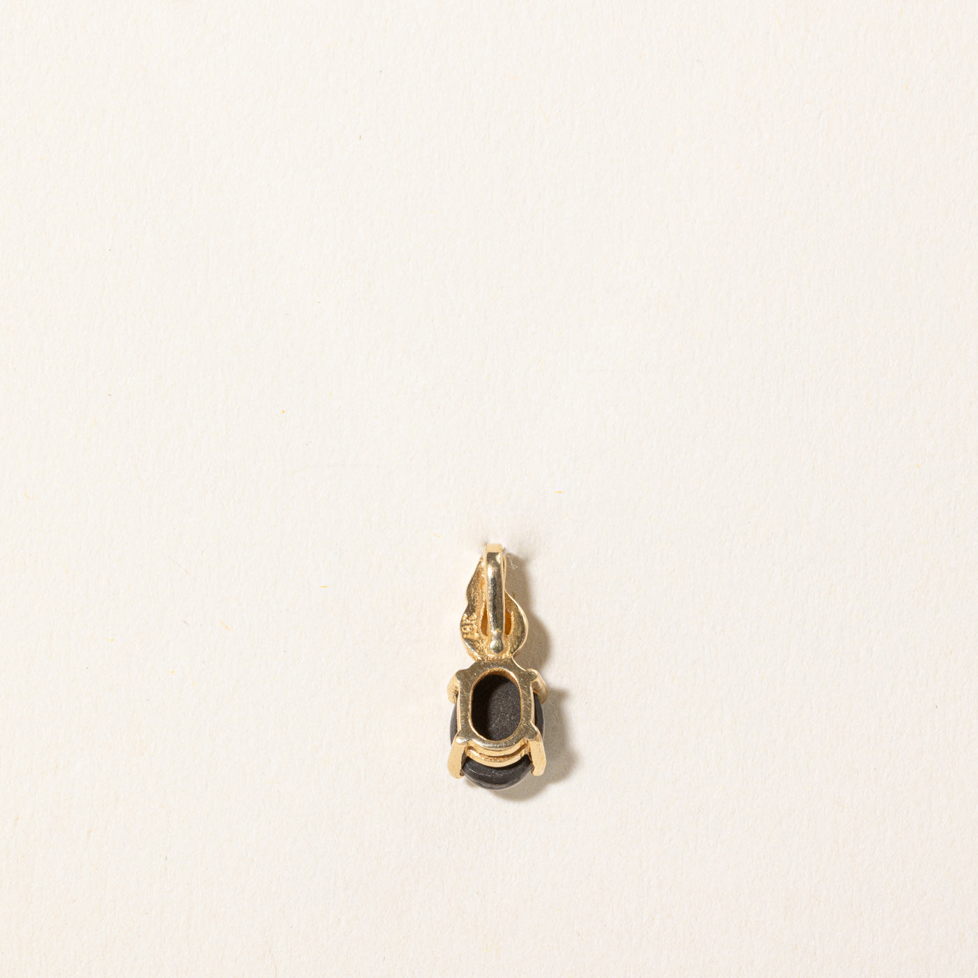 Ammolite & Diamond Pendant | 0.75ct, 0.01ct |