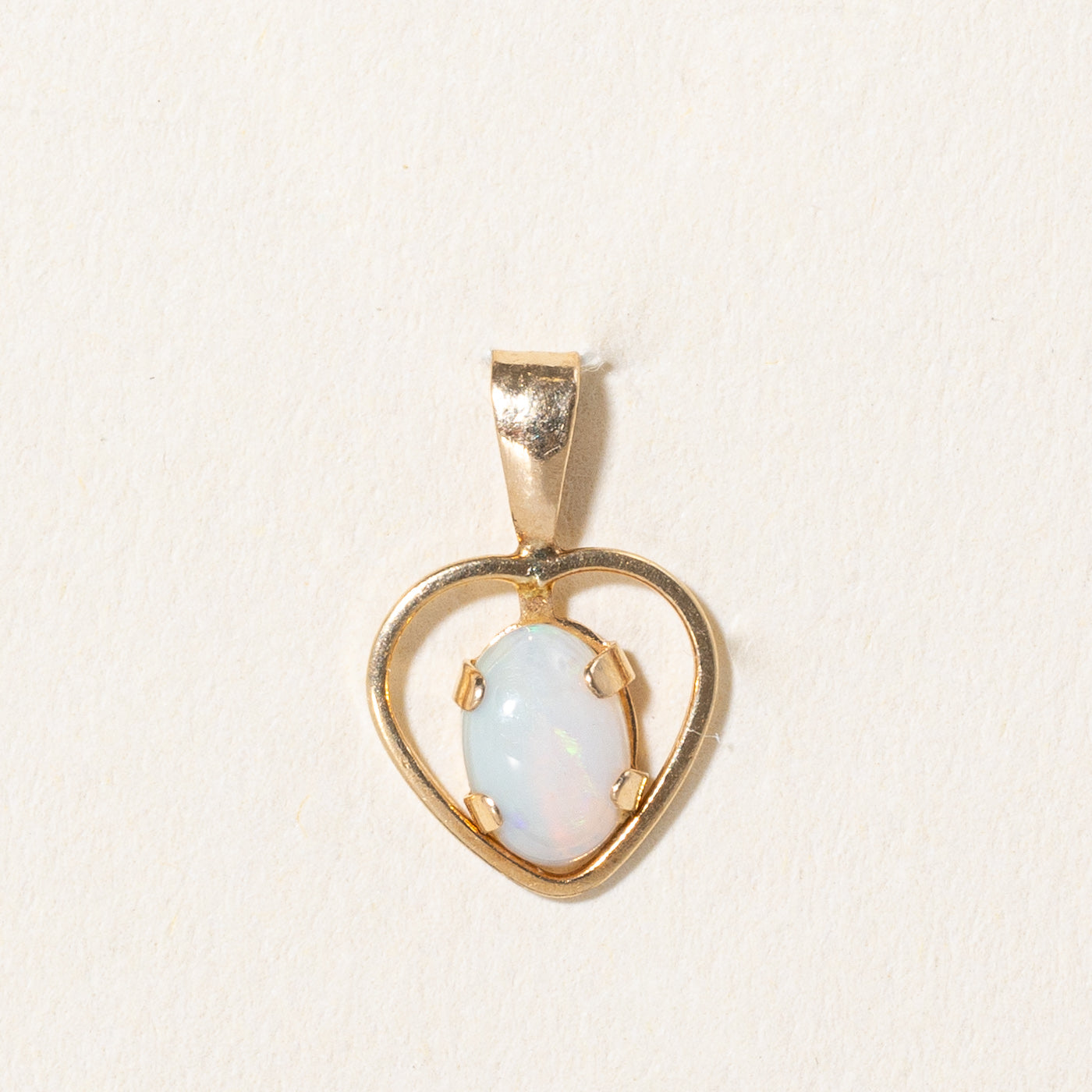 Opal Heart Pendant | 0.32ct |