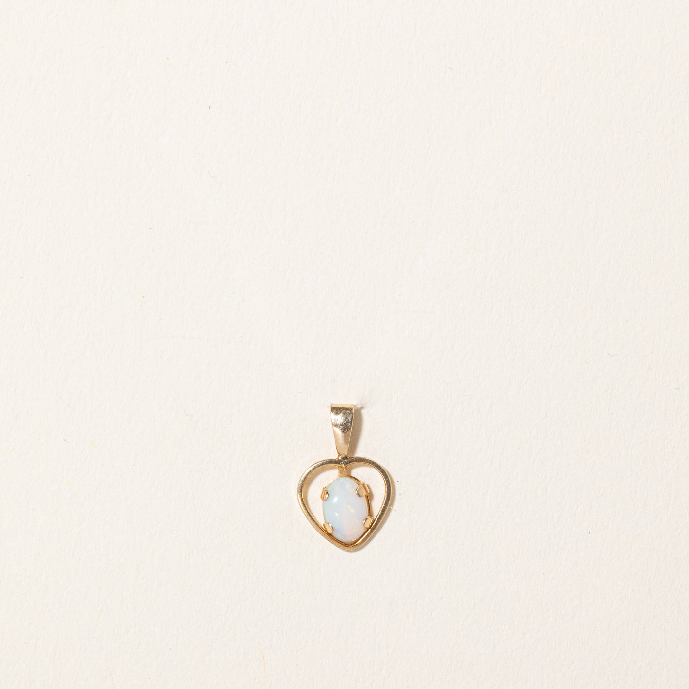 Opal Heart Pendant | 0.32ct |