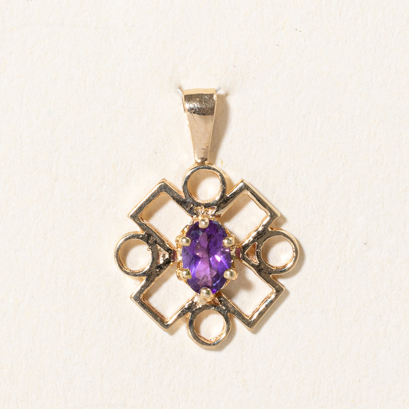 Amethyst Pendant | 0.15ct |