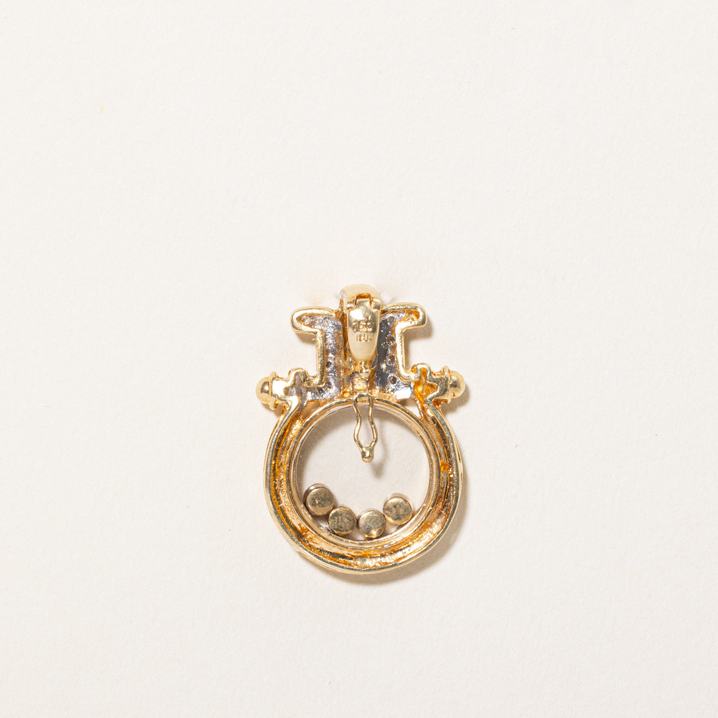 Multi Gemstones Floating Stone Pendant | 0.24ctw |