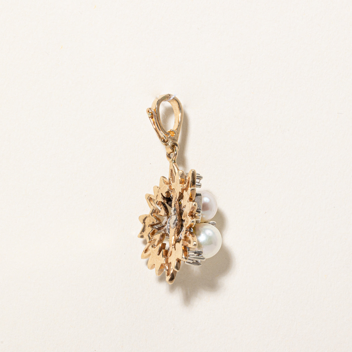 Pearl & Diamond Pendant | 0.14ctw |