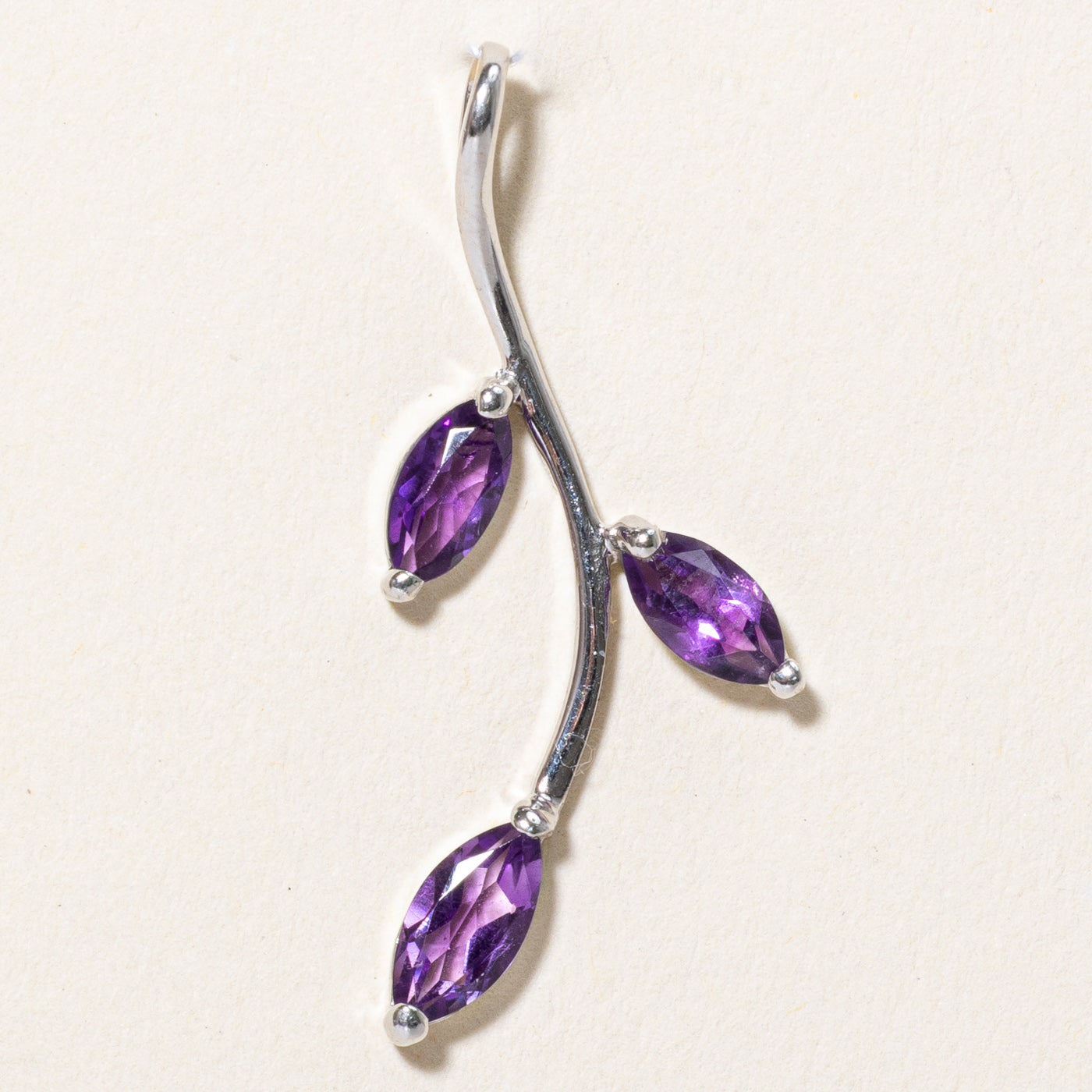 Amethyst Drop Pendant | 0.92ctw |