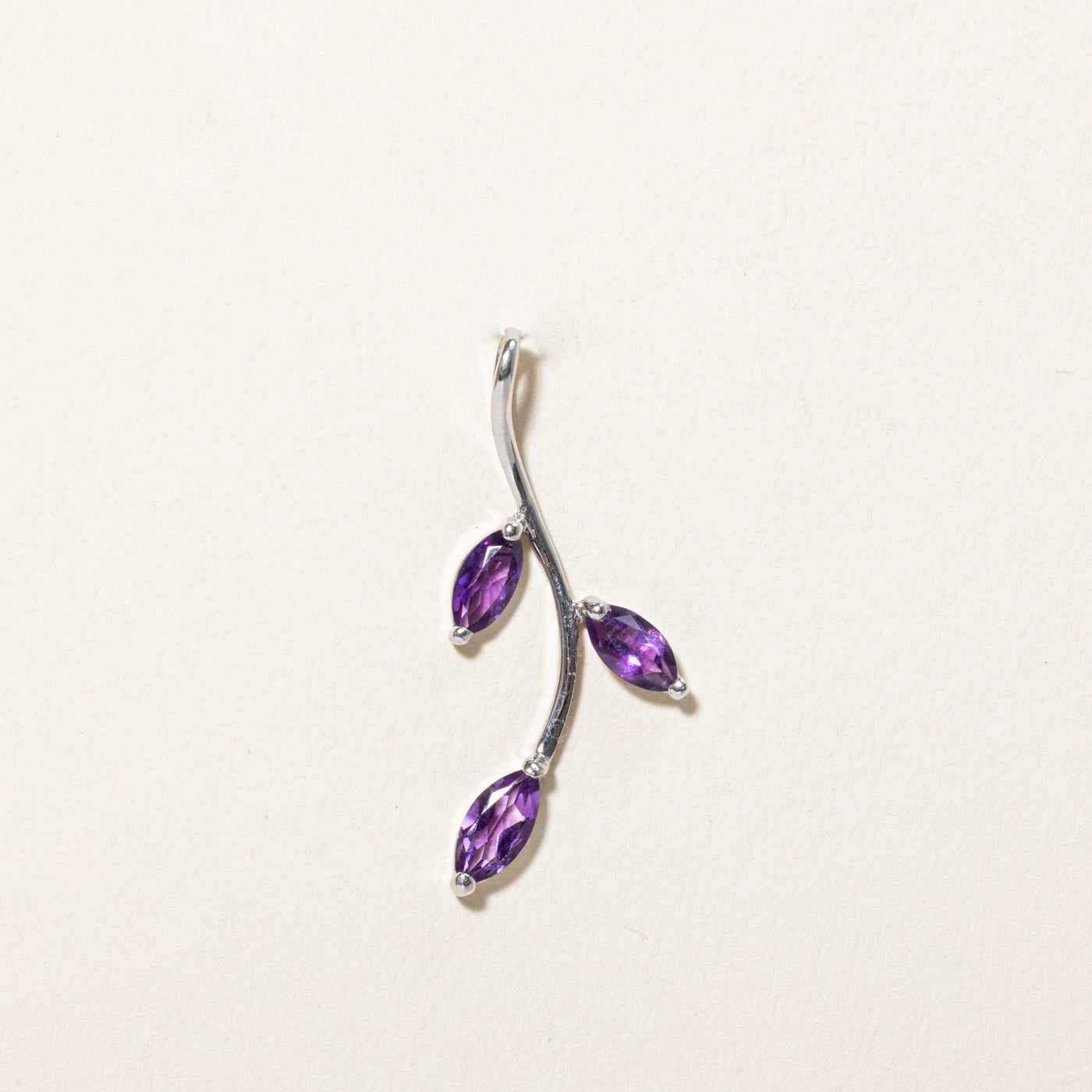 Amethyst Drop Pendant | 0.92ctw |