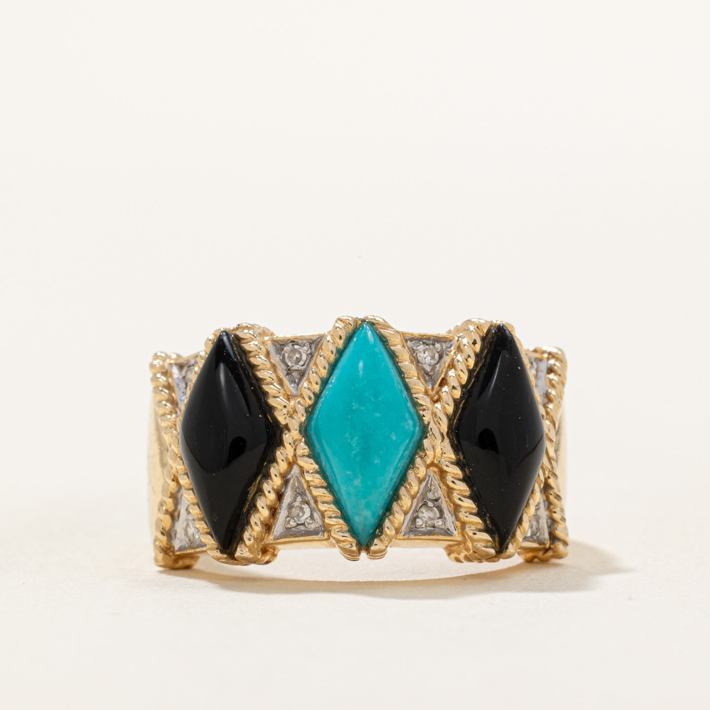 Multi Gemstone Cocktail Ring | 3.81ctw | SZ 6.5 |