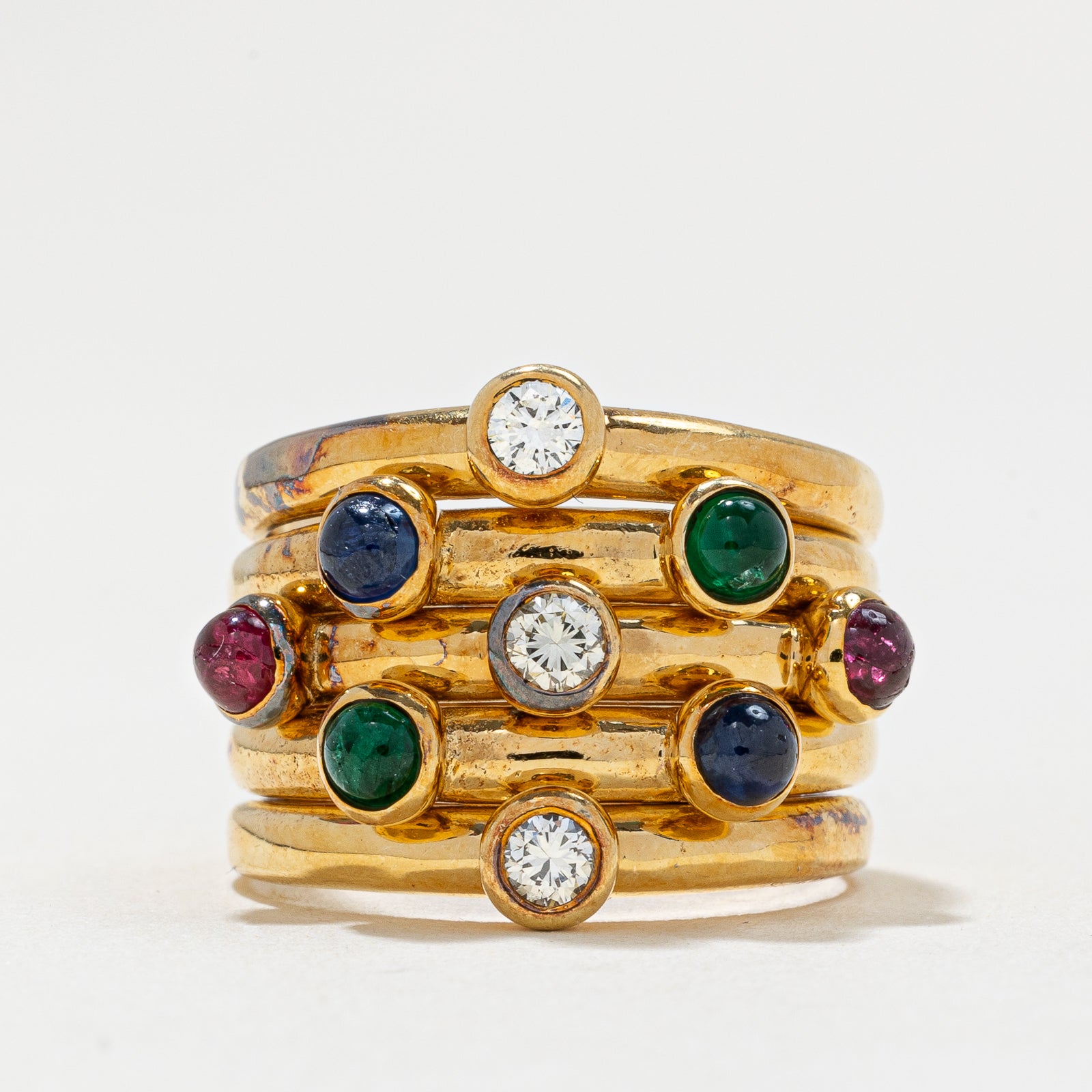 Multi-Gem Ring | 0.60ctw, 0.30ctw | SZ 7.25 |