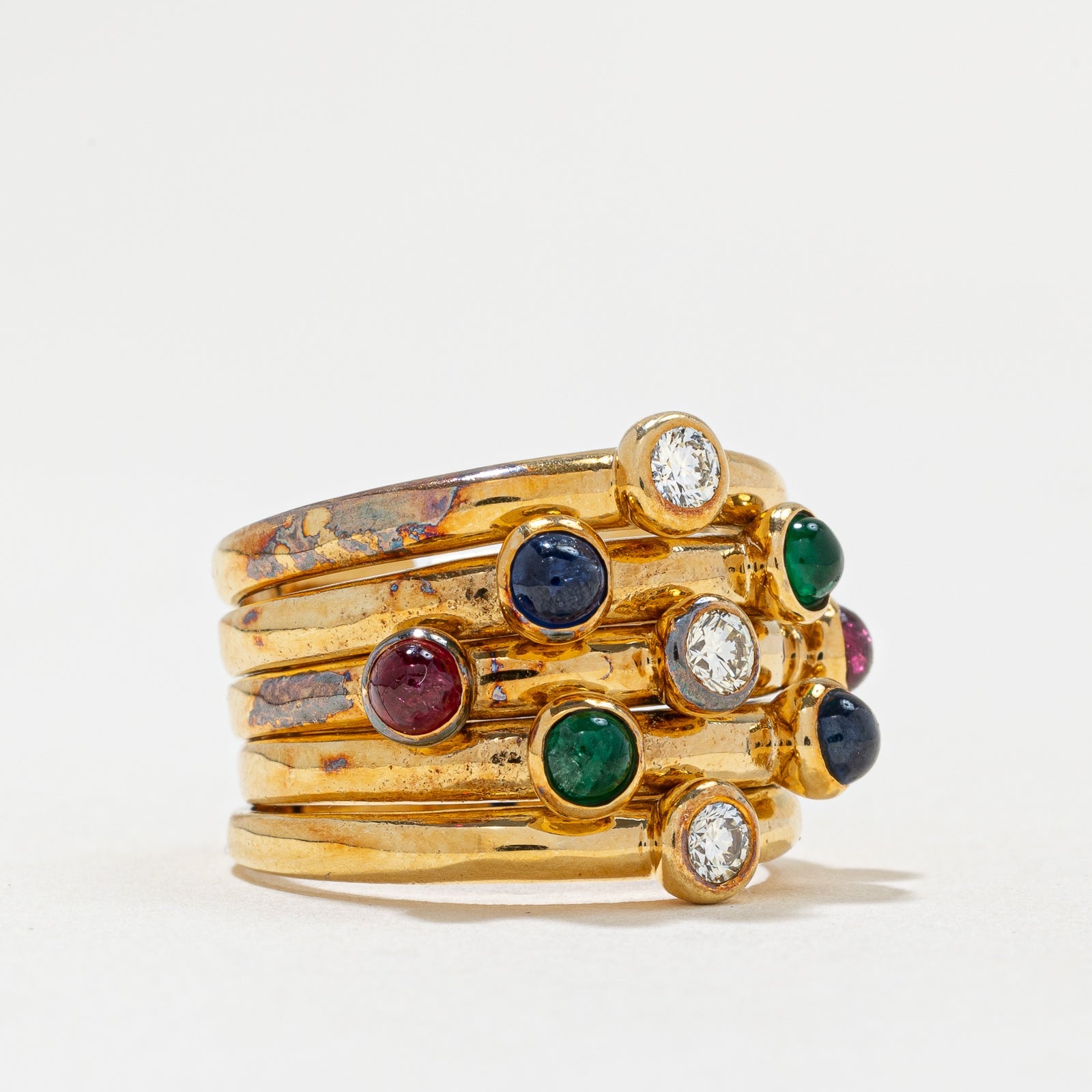 Multi-Gem Ring | 0.60ctw, 0.30ctw | SZ 7.25 |