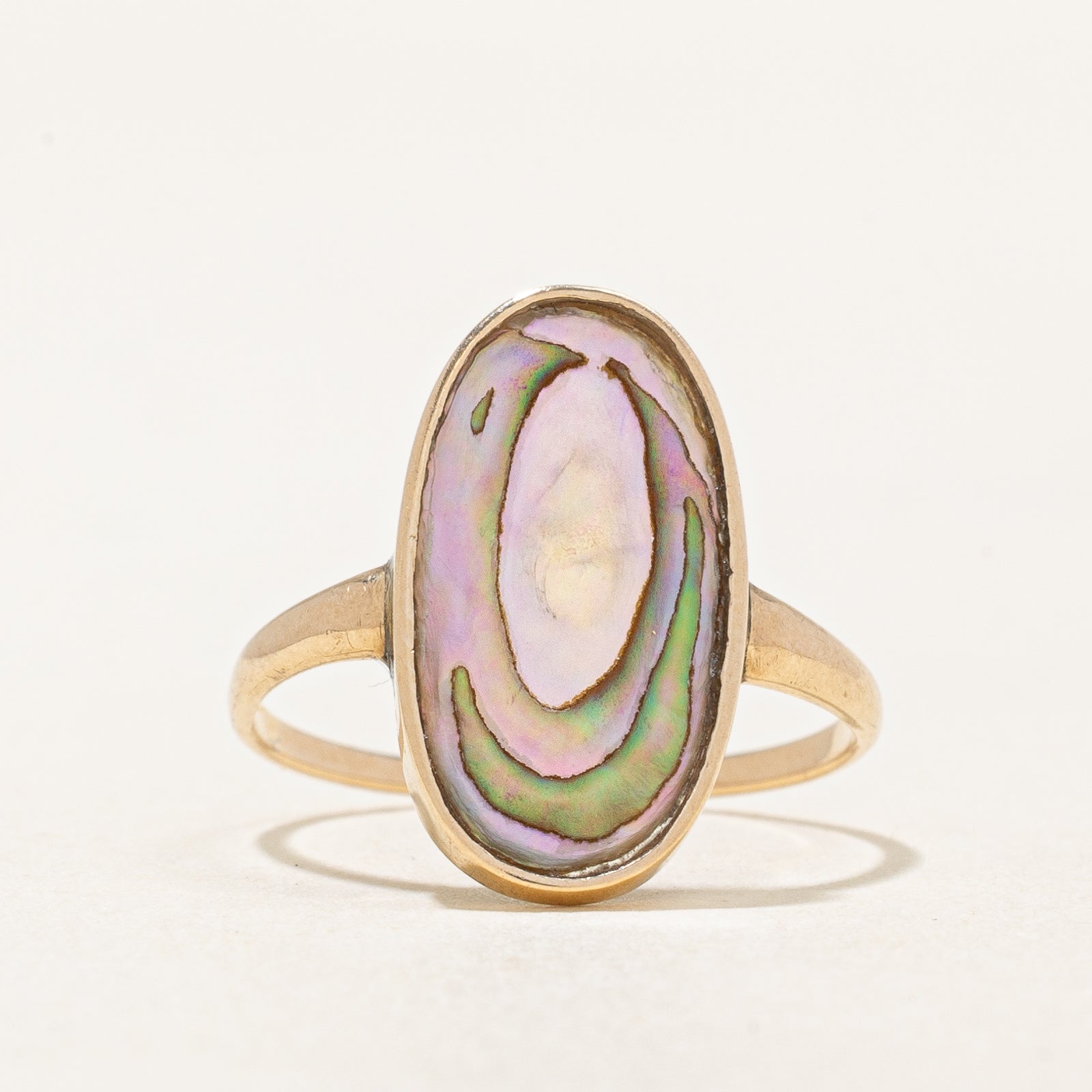 Abalone Shell Ring | 0.50ct | SZ 4.75 |