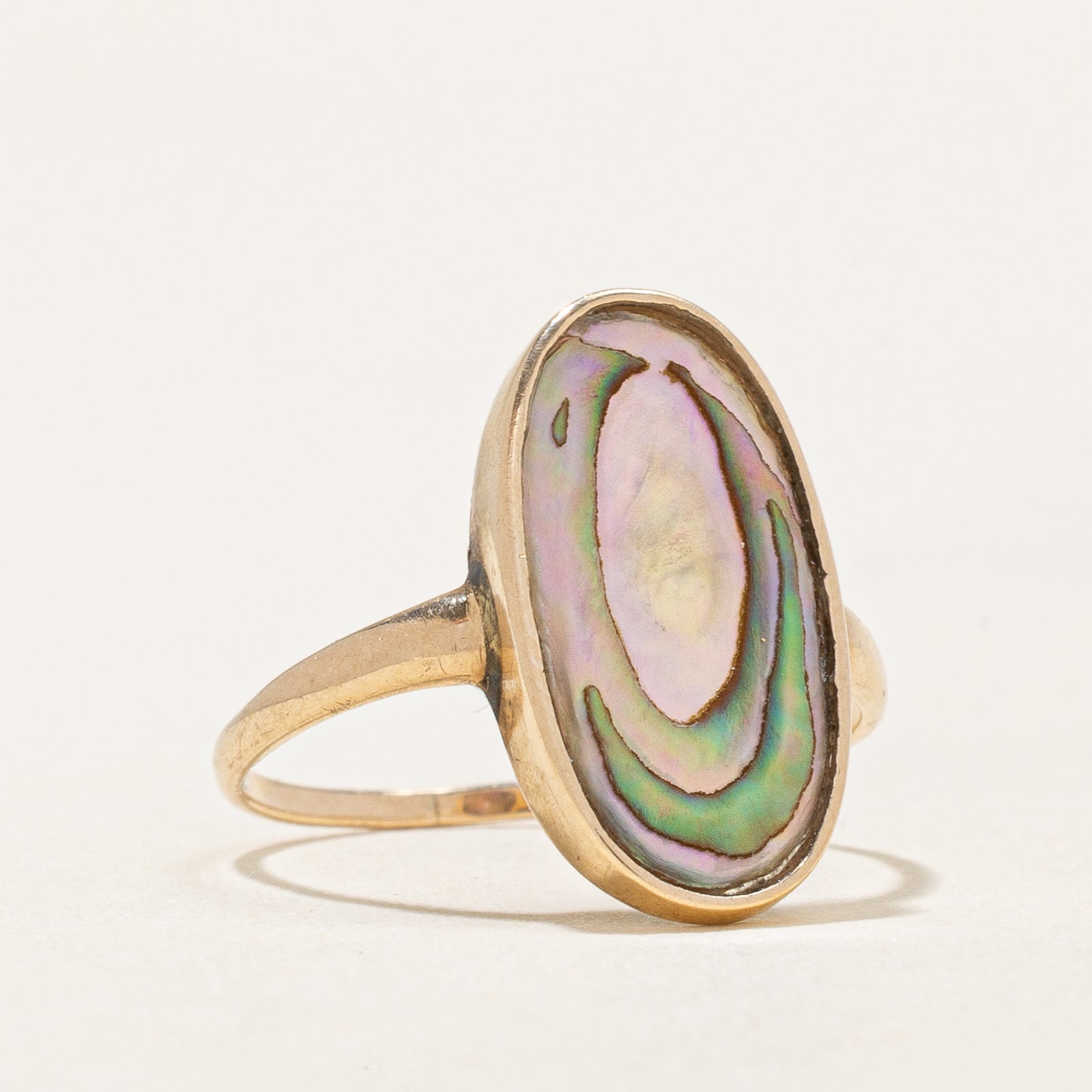Abalone Shell Ring | 0.50ct | SZ 4.75 |