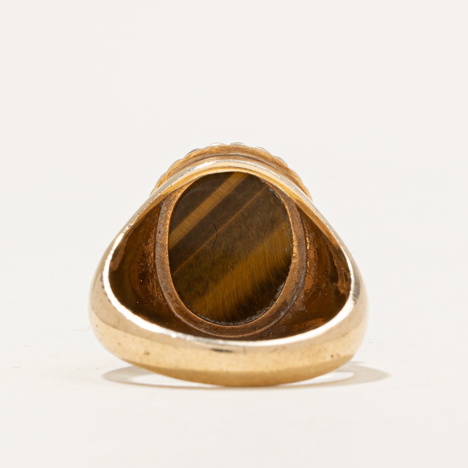 Tigers Eye Quartz Ring | SZ 10.25