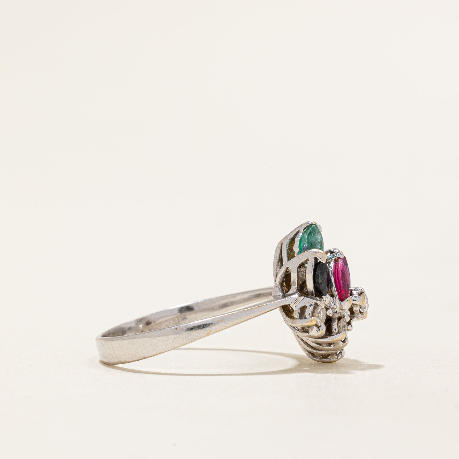 Multi-Gem Ring | 0.85ctw, 0.24ctw | SZ 8.25 |