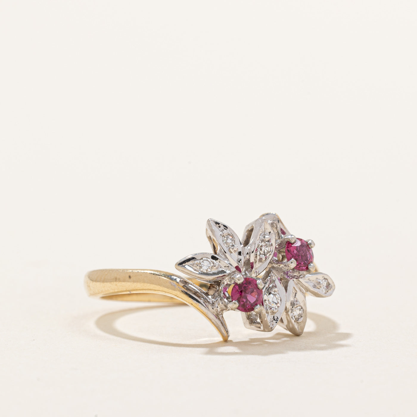 Ruby & Diamond Ring | 0.16ctw, 0.04ctw | SZ 6.5 |