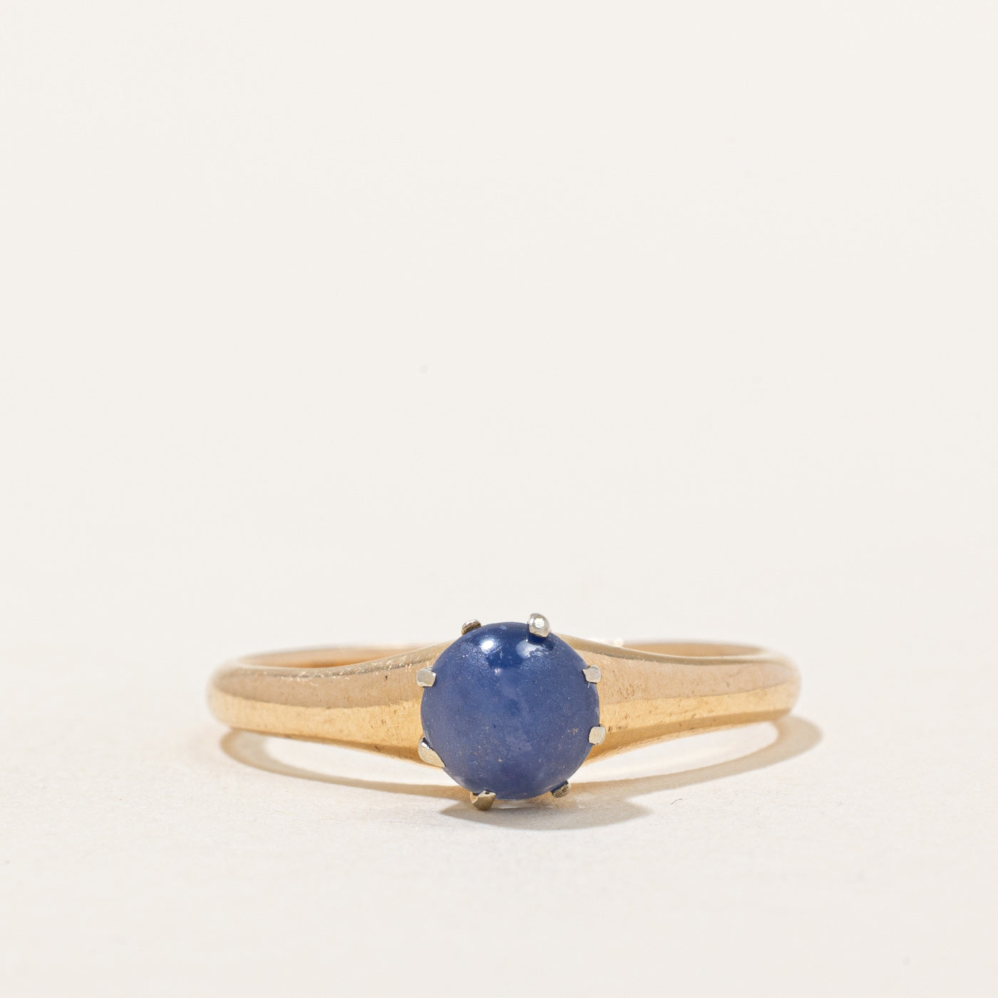 Vintage Synthetic Star Sapphire Ring | 0.70ct | SZ 6.75 |