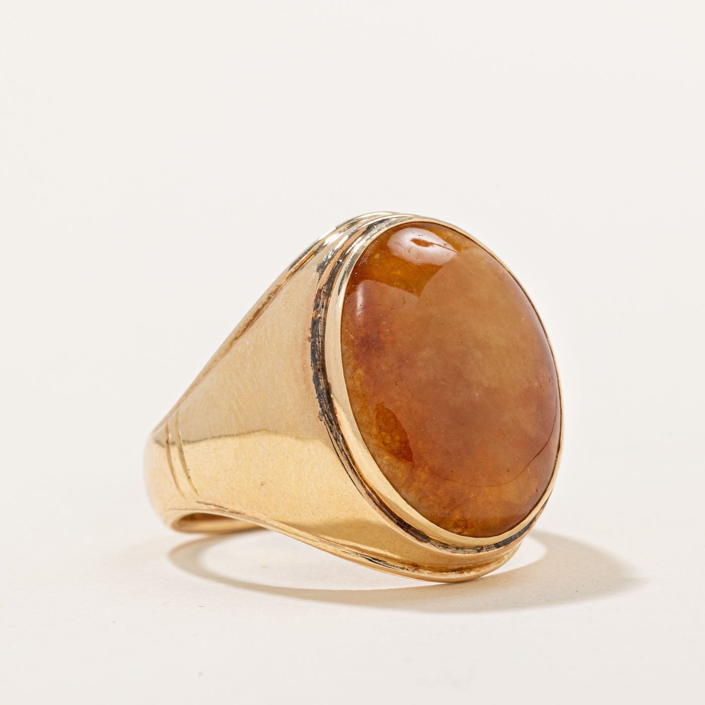 Bague cocktail en jadéite | 7,50 ct | Taille 8,5 |