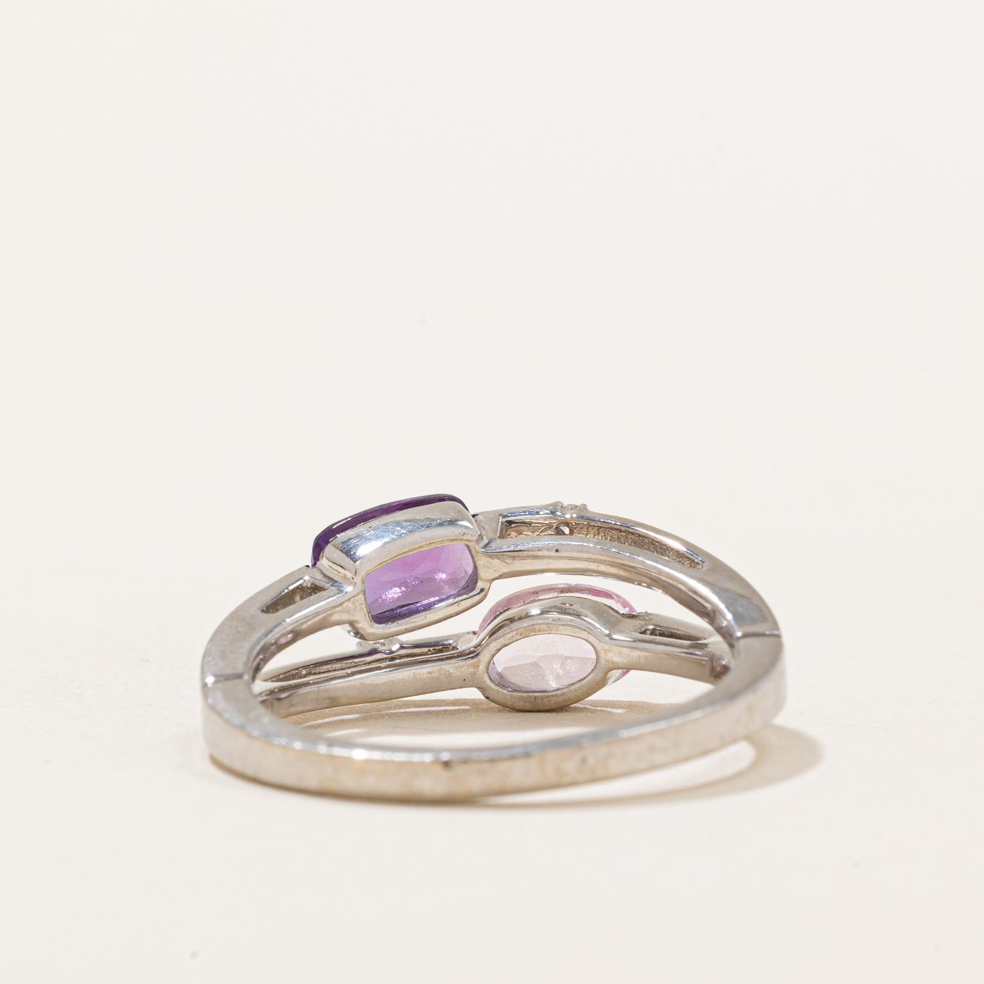 Multi Gemstones Bypass Ring | 0.81ctw | SZ 5.25 |