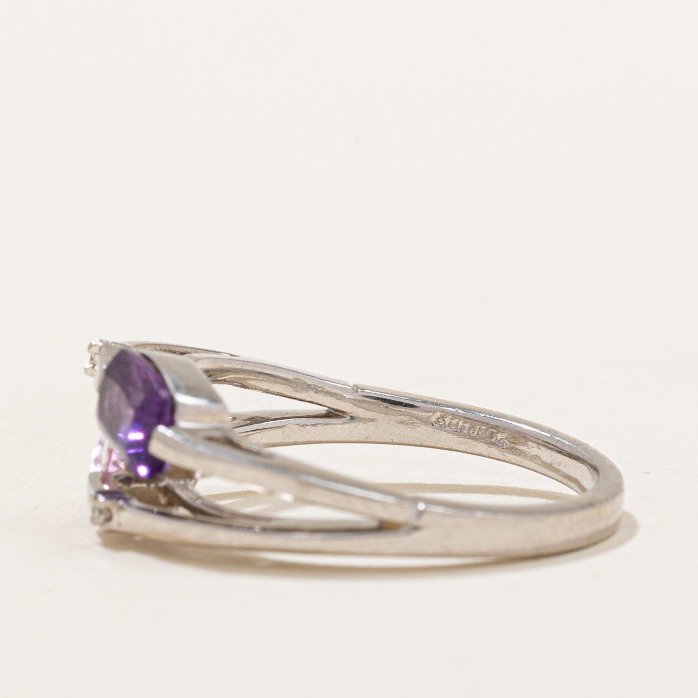Multi Gemstones Bypass Ring | 0.81ctw | SZ 5.25 |