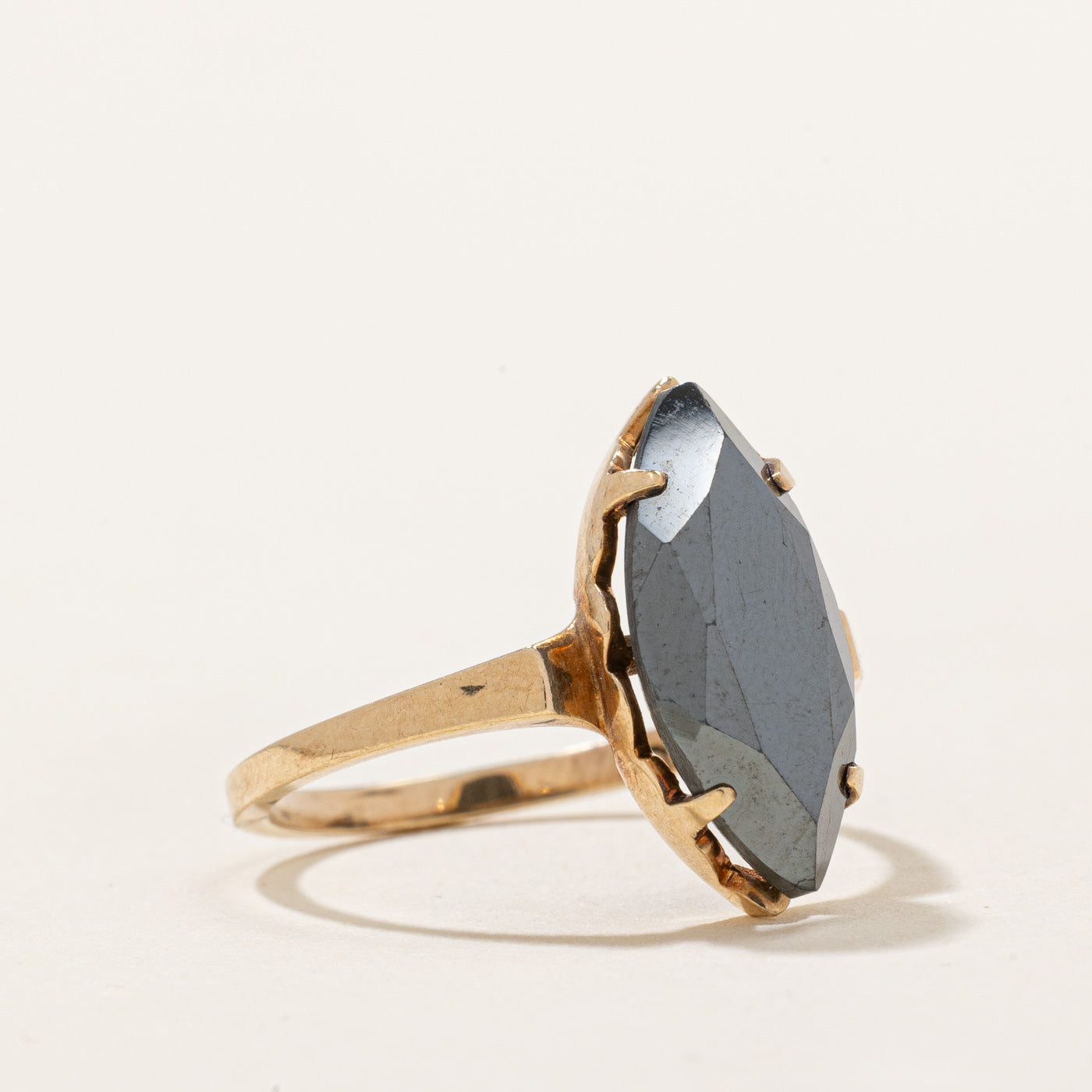 Hematite Cocktail Ring | 3.40ct | SZ 6 |
