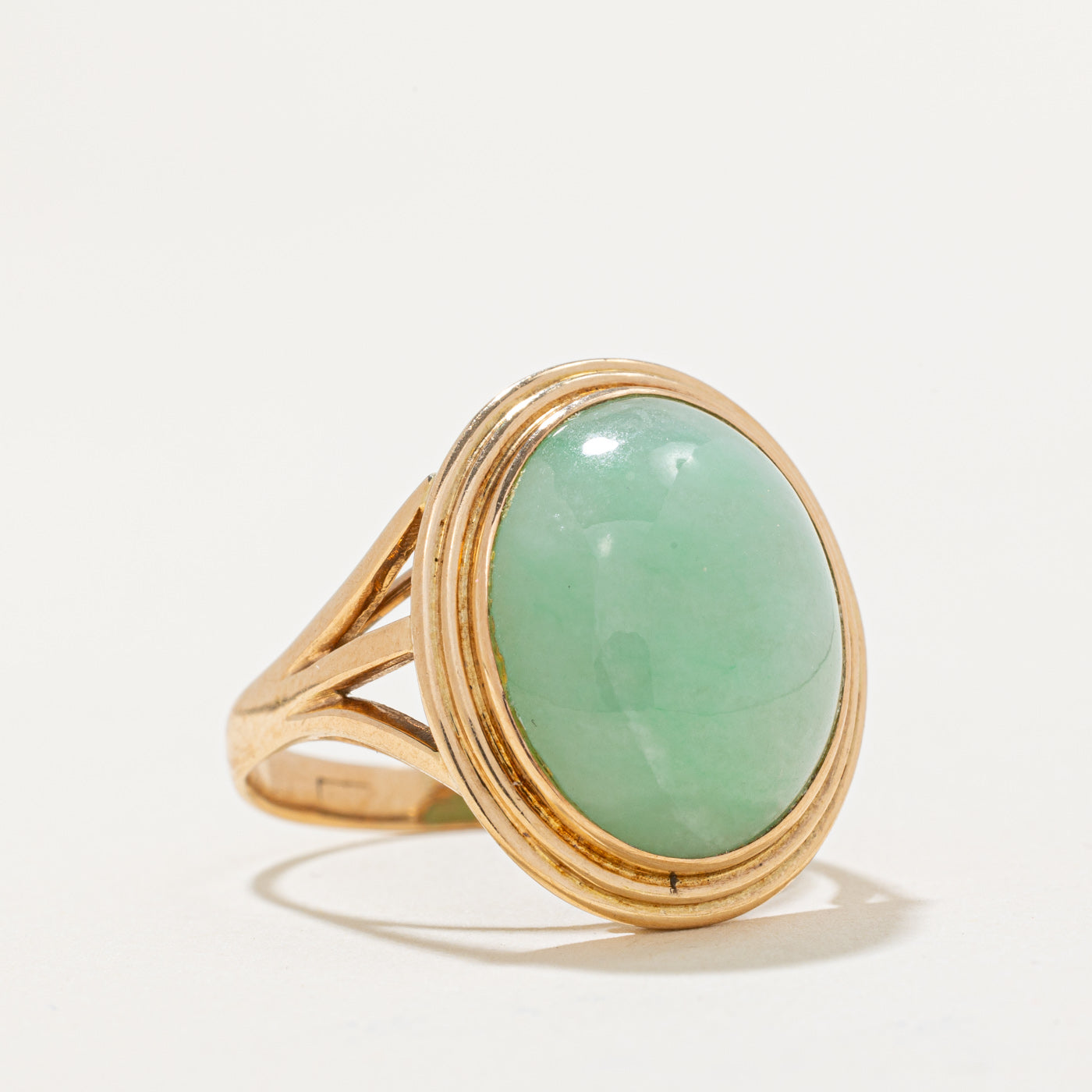 Jadeite Cocktail Ring | 14.80ct | SZ 7.5 |