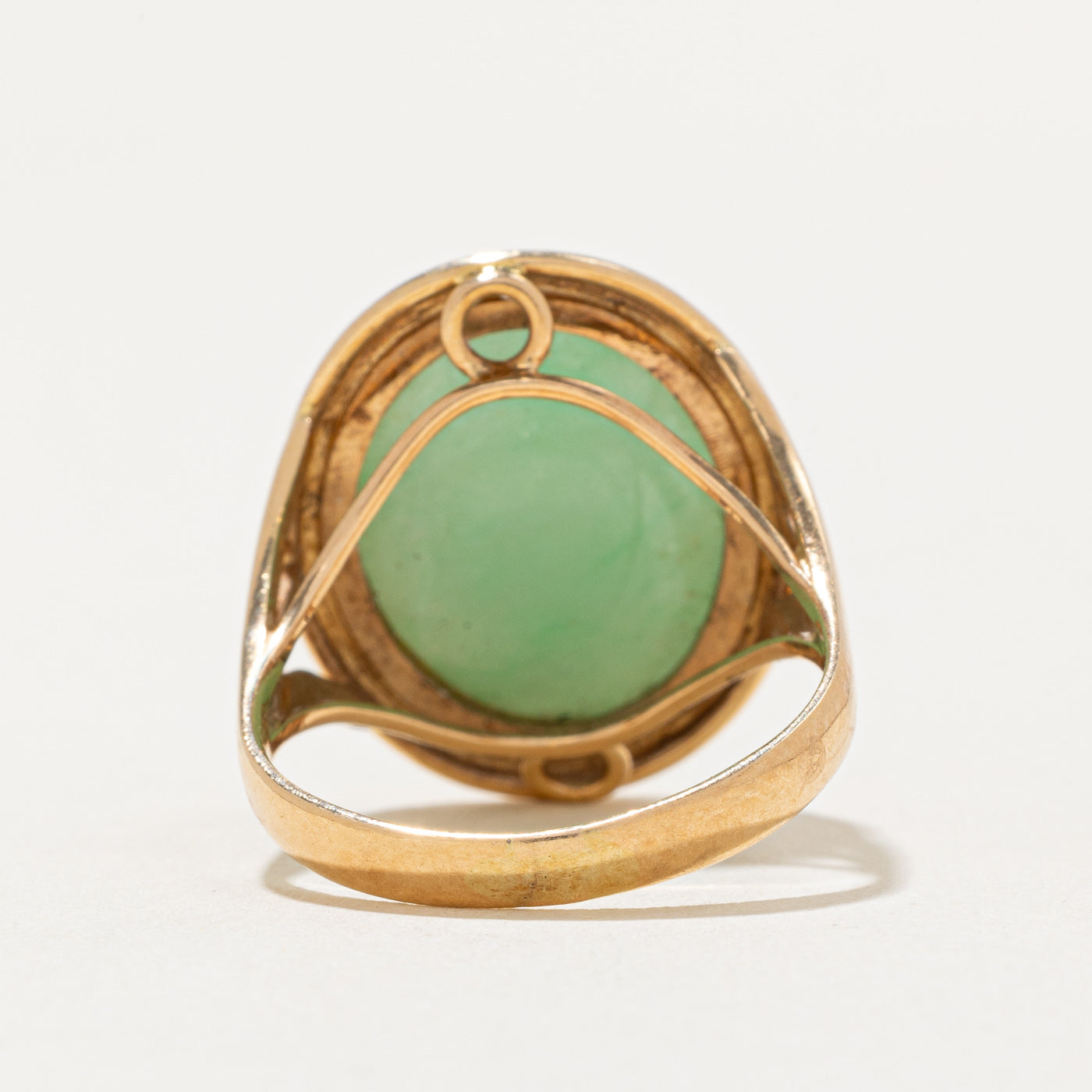 Jadeite Cocktail Ring | 14.80ct | SZ 7.5 |