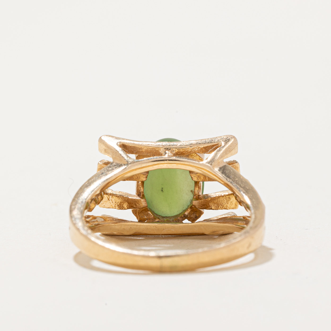 Nephrite Cocktail Ring | 1.50ct | SZ 5 |