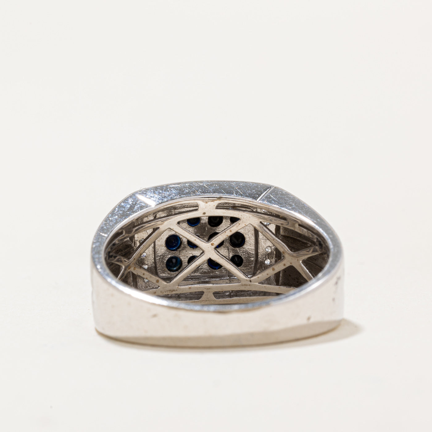 Sapphire & Diamond Ring | 0.30ctw, 0.06ctw | SZ 9.25 |