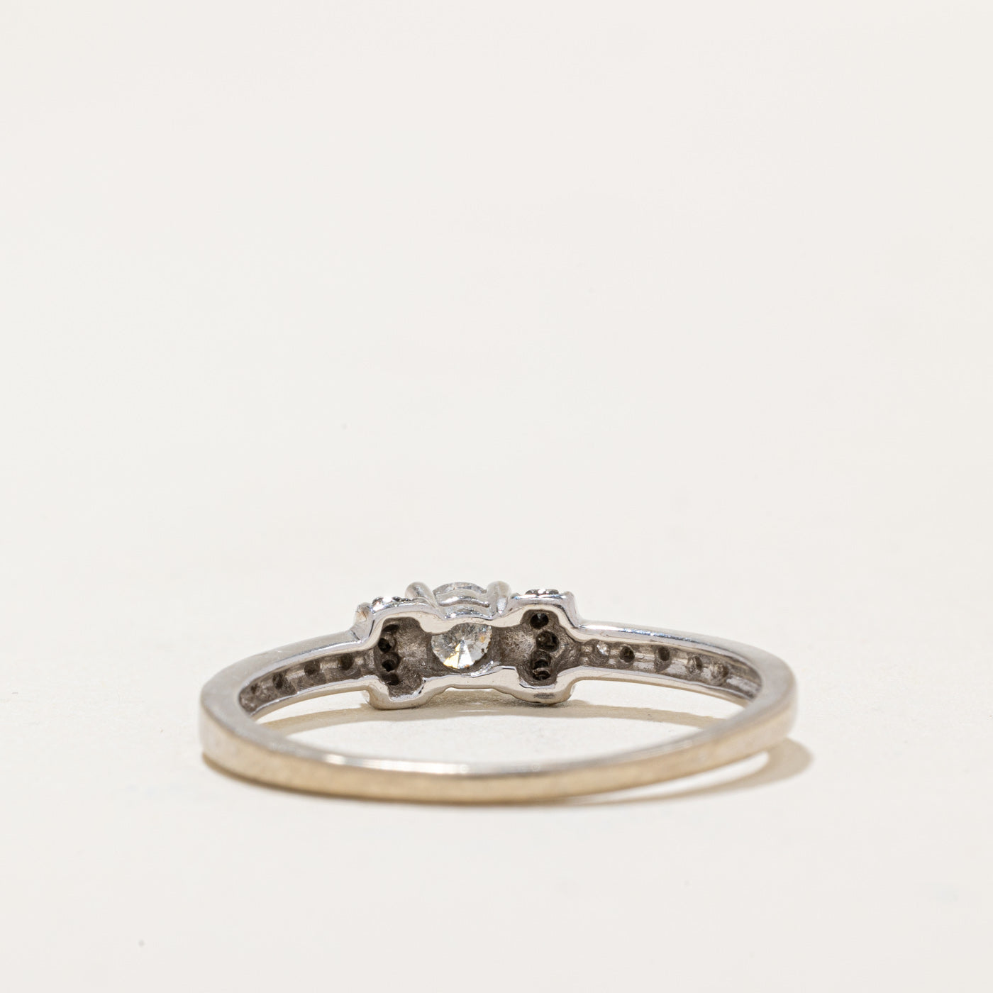 Black & White Diamond Ring | 0.04ctw, 0.18ctw | SZ 8.5 |