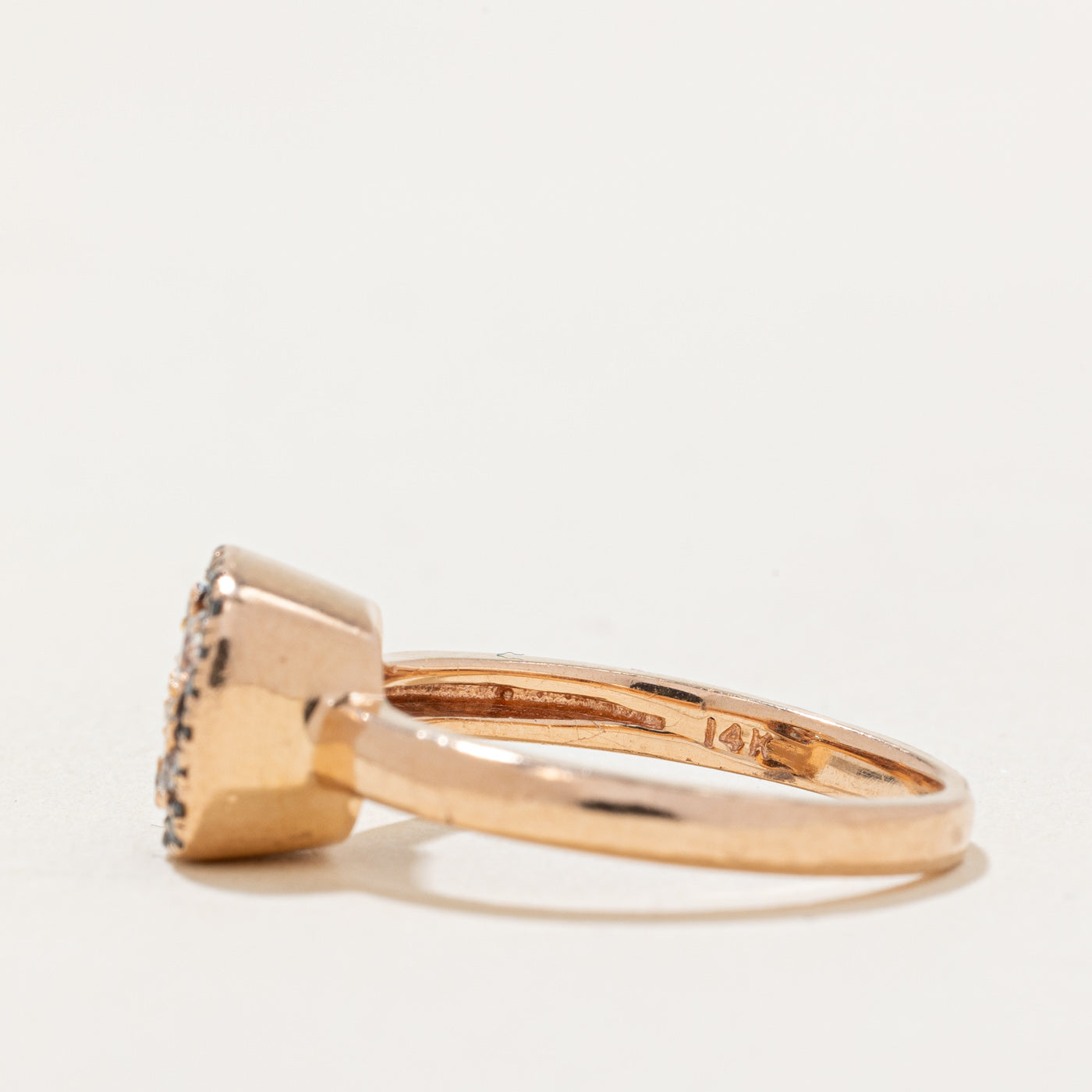 Black & White Diamond Ring | 0.022ctw, 0.38ctw | SZ 7 |
