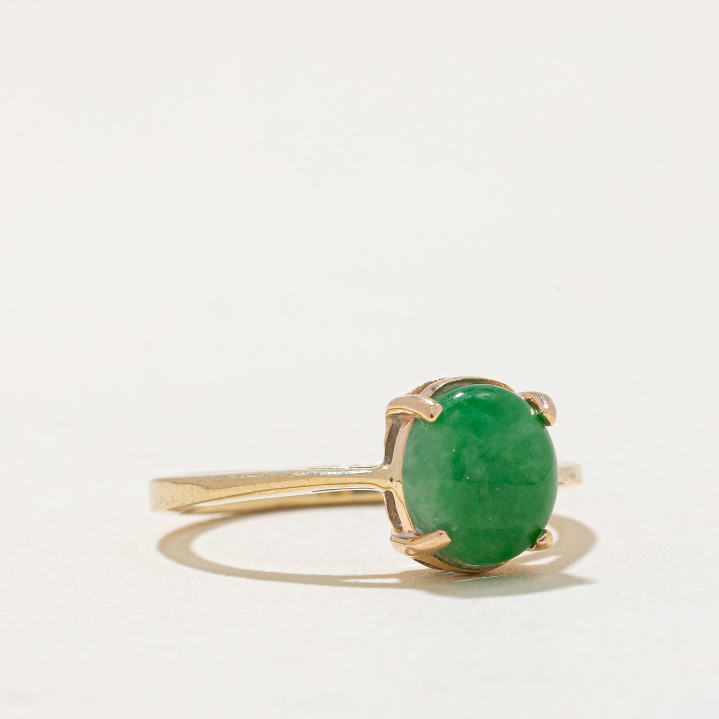 Dyed Jadeite Ring | 1.27ct | SZ 4.25 |