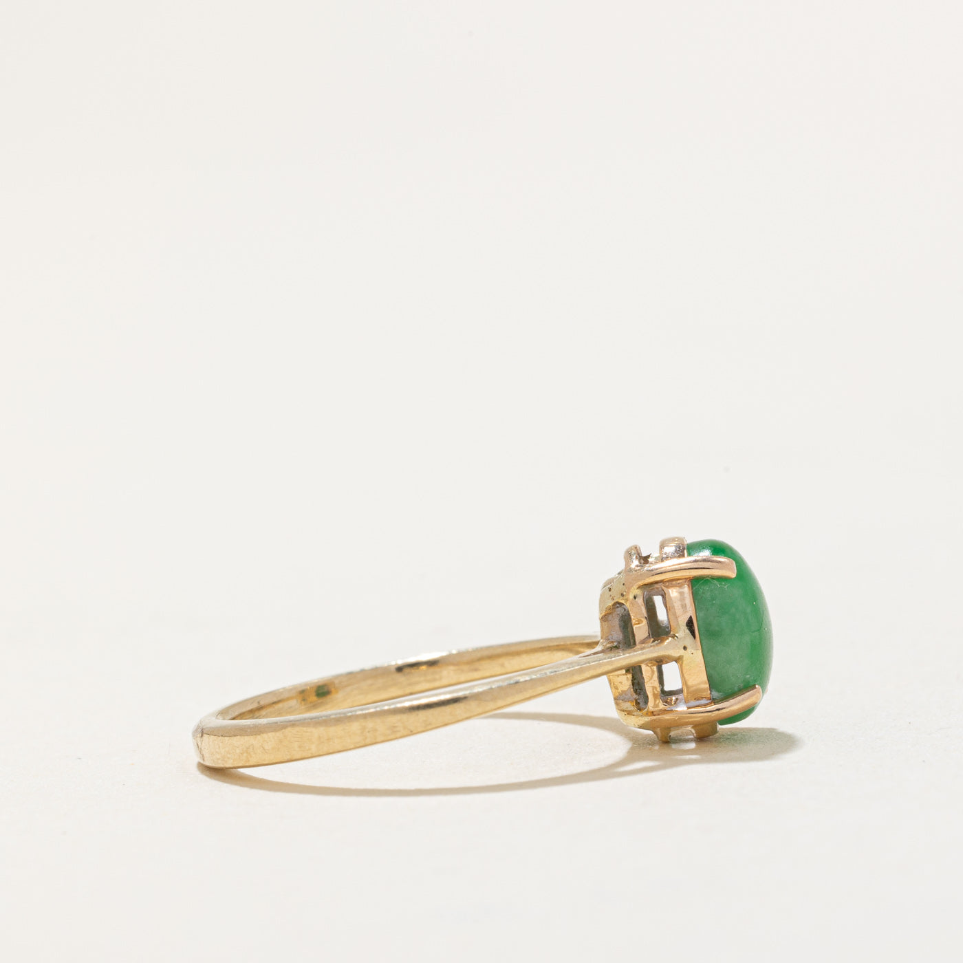 Dyed Jadeite Ring | 1.27ct | SZ 4.25 |