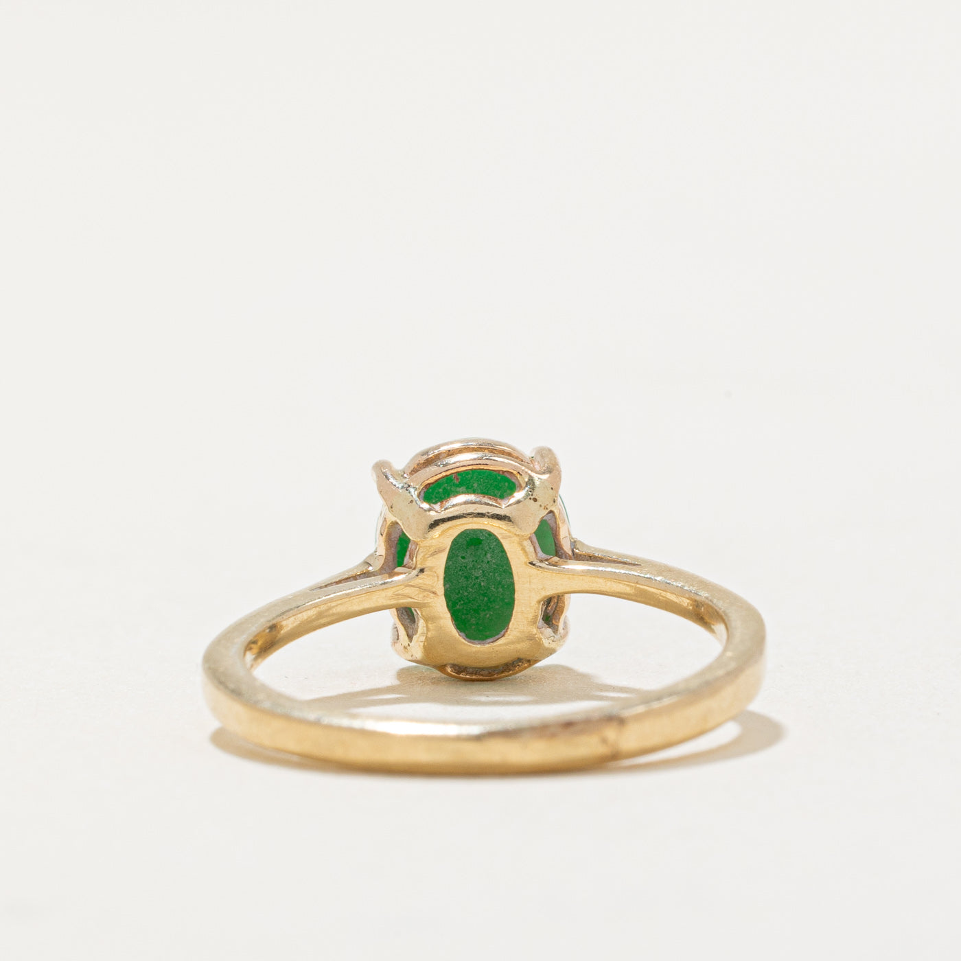 Dyed Jadeite Ring | 1.27ct | SZ 4.25 |