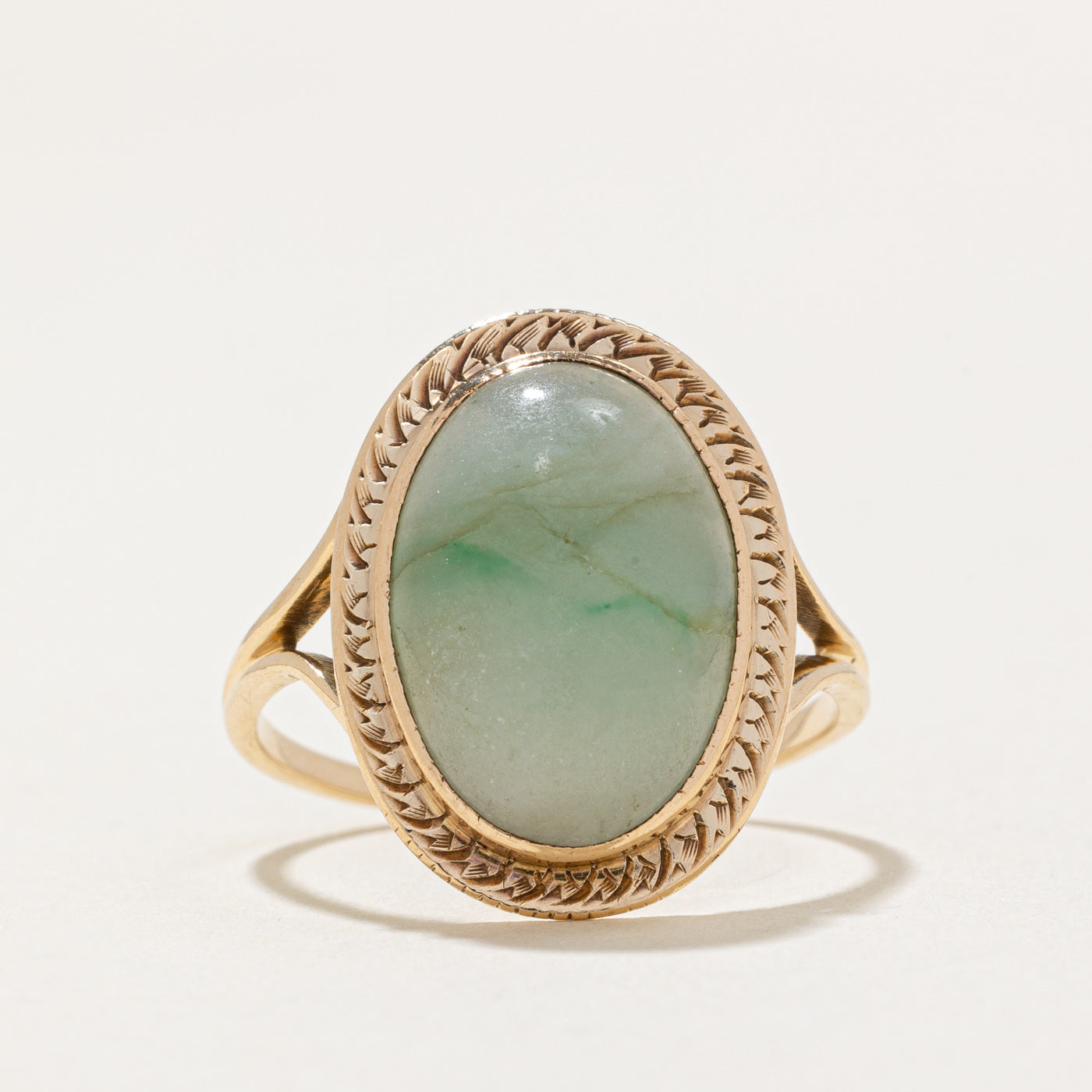 Dyed Jadeite Cocktail Ring | 6.00ct | SZ 7.5 |