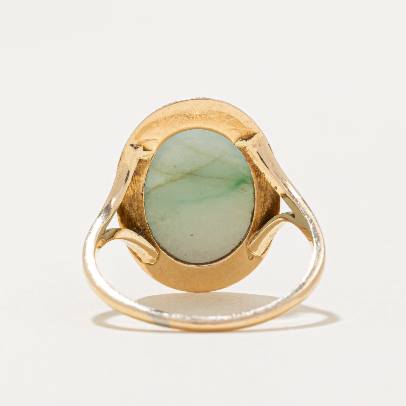 Dyed Jadeite Cocktail Ring | 6.00ct | SZ 7.5 |