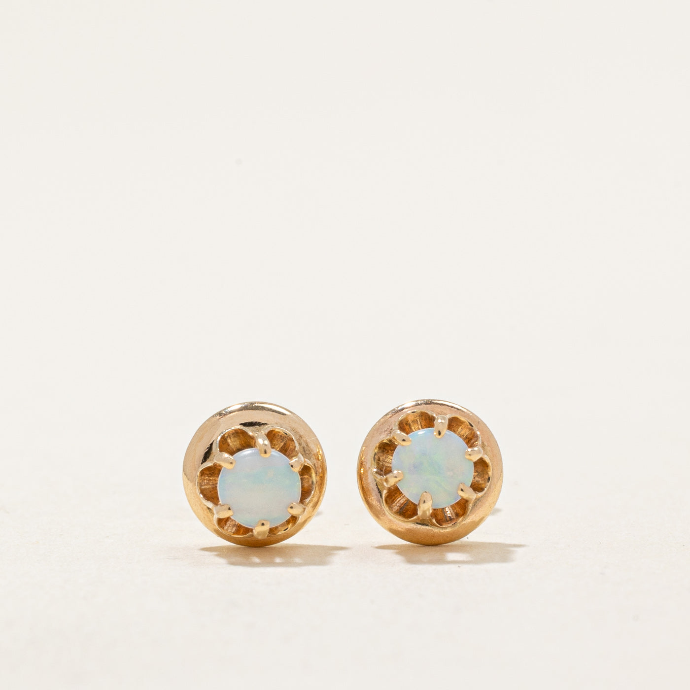 Opal Stud Earrings | 0.20ctw |