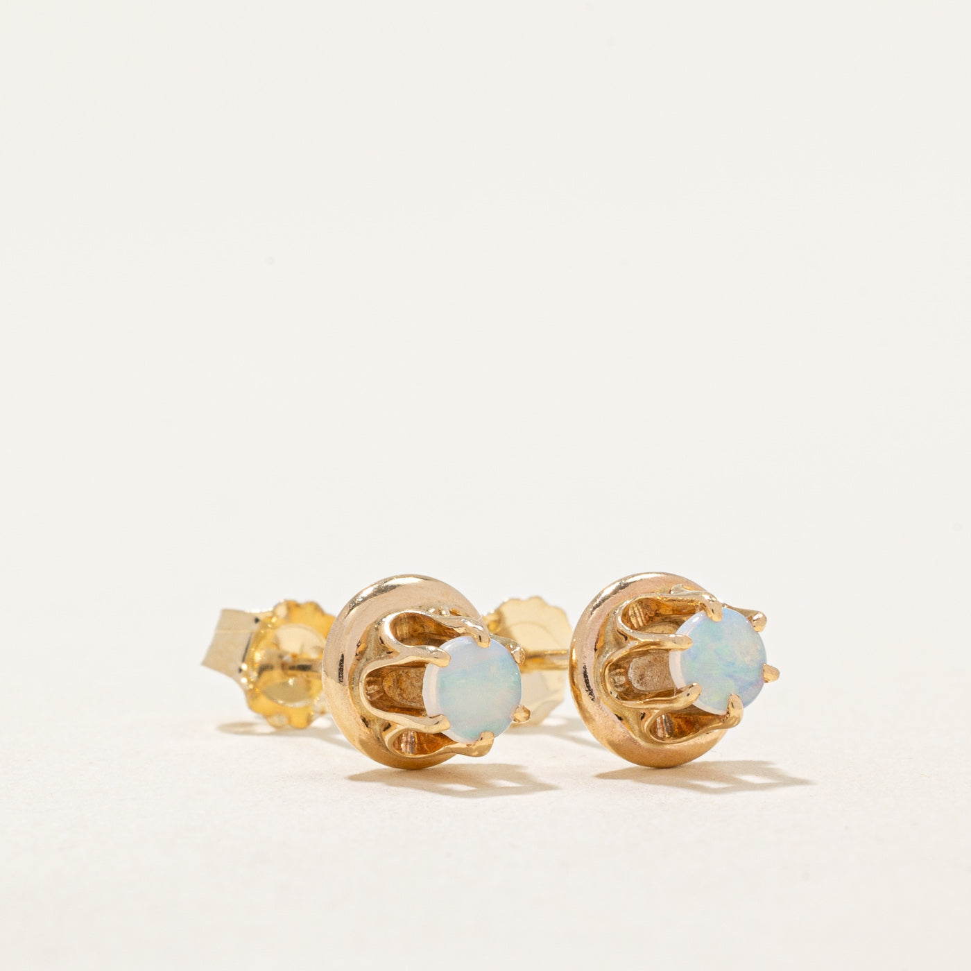Opal Stud Earrings | 0.20ctw |