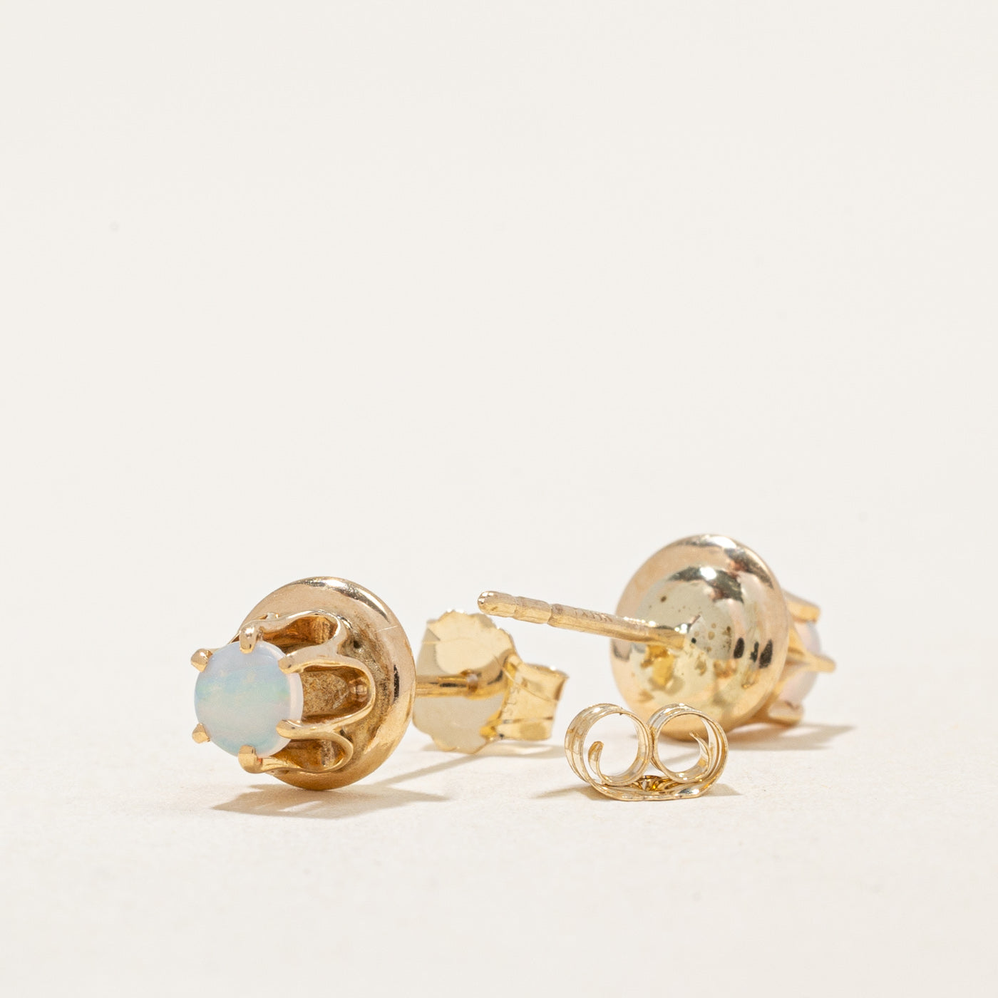 Opal Stud Earrings | 0.20ctw |