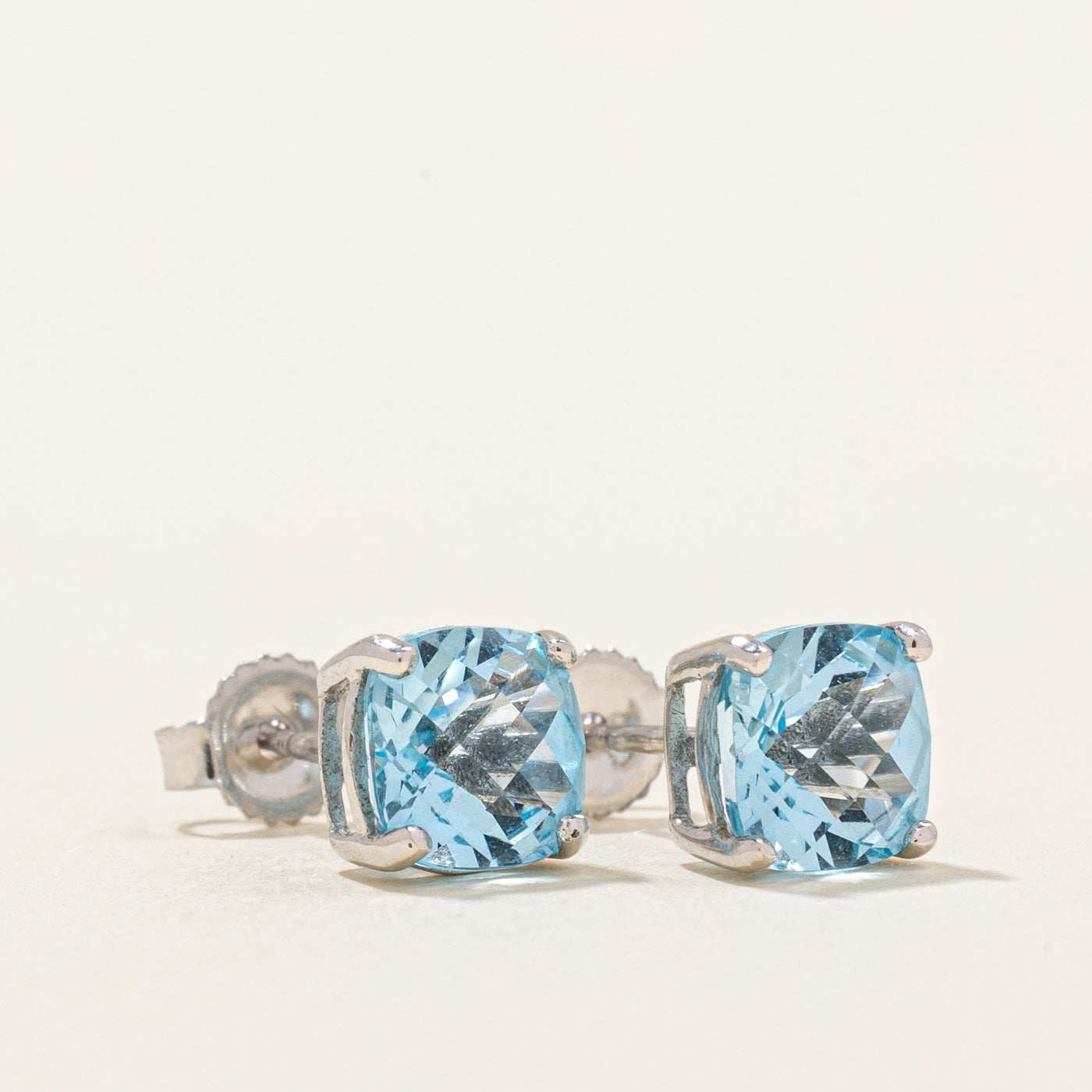 Blue Topaz Earrings | 2.50ctw |