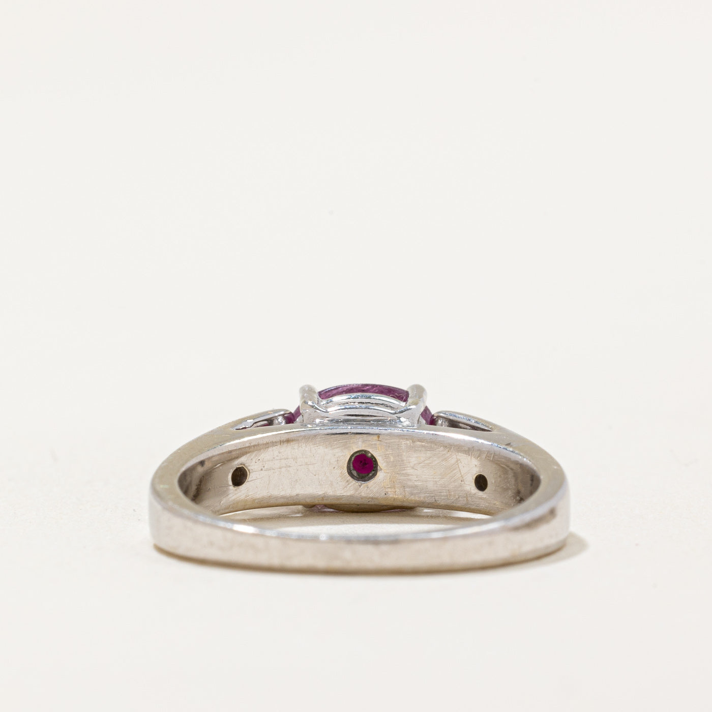Ruby & Diamond Cocktail Ring | 0.60ct, 0.06ctw | SZ 4.75 |