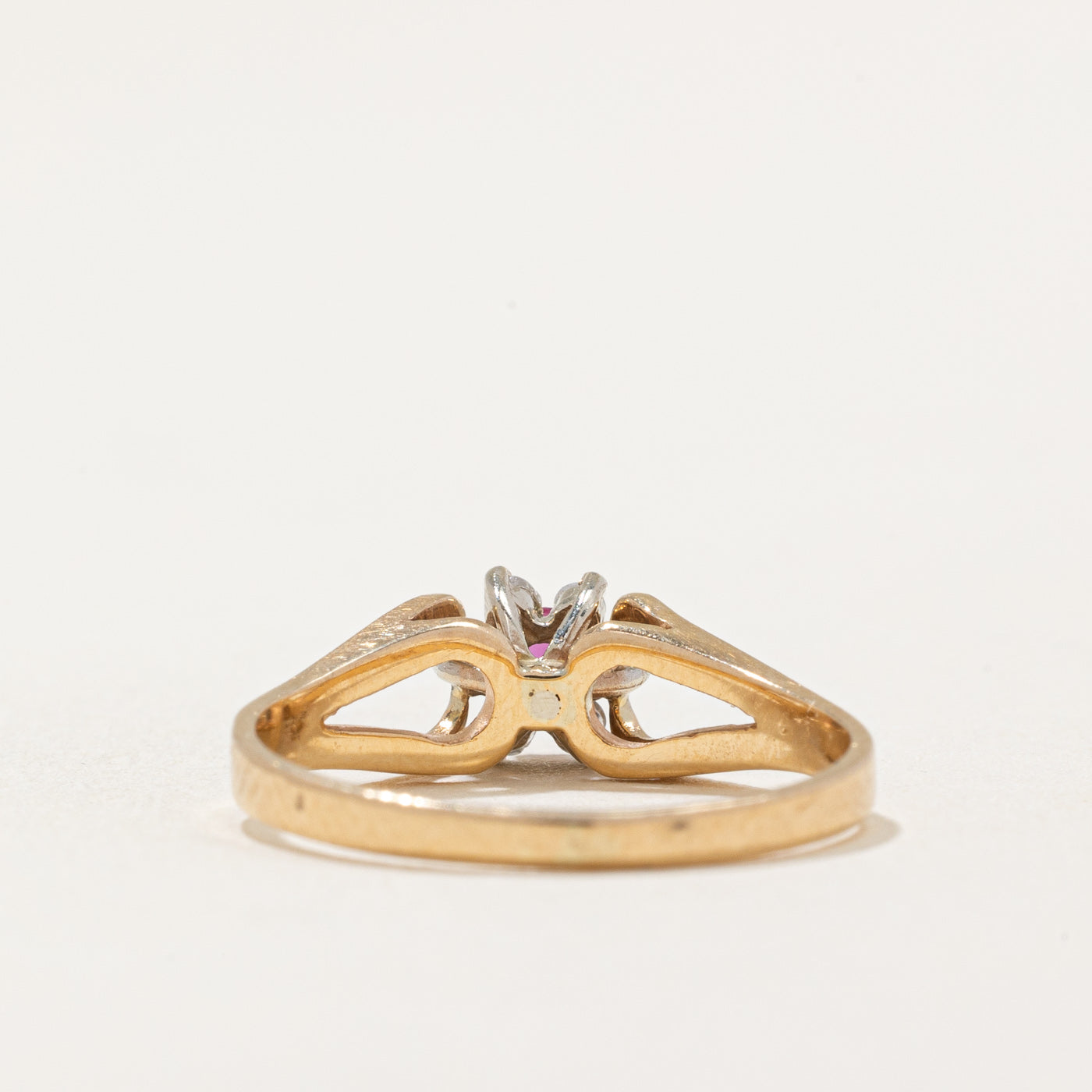 Diamond & Ruby Ring | 0.06ctw, 0.05ct | SZ 4.5 |