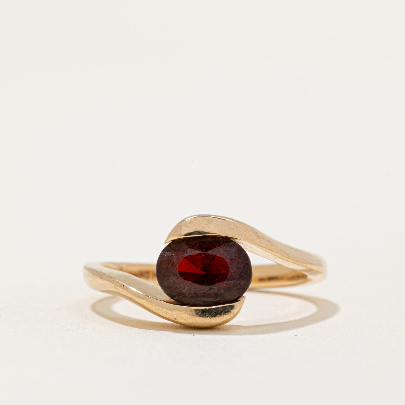 Tension Set Garnet Ring | 1.50ct | SZ 7.25 |