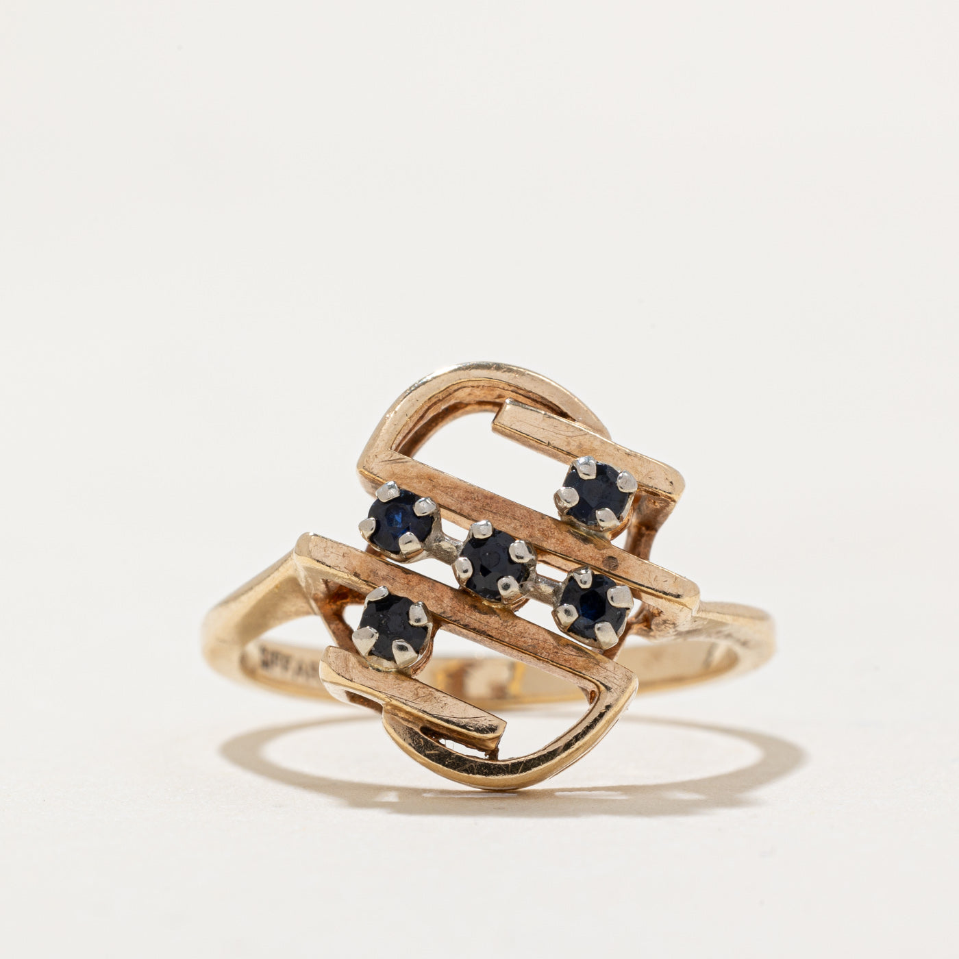 Sapphire Cocktail Ring | 0.13ctw | SZ 5.75 |