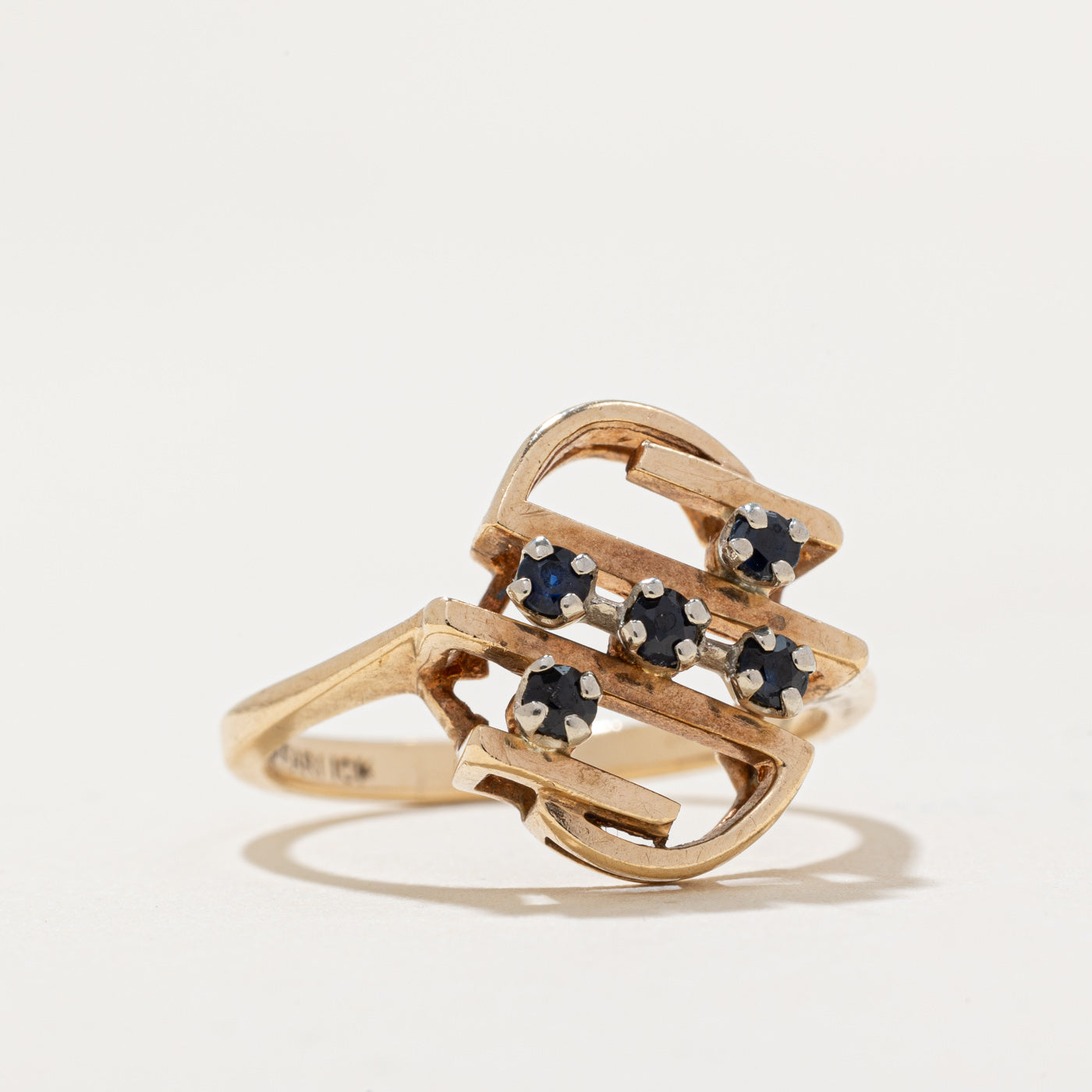 Sapphire Cocktail Ring | 0.13ctw | SZ 5.75 |