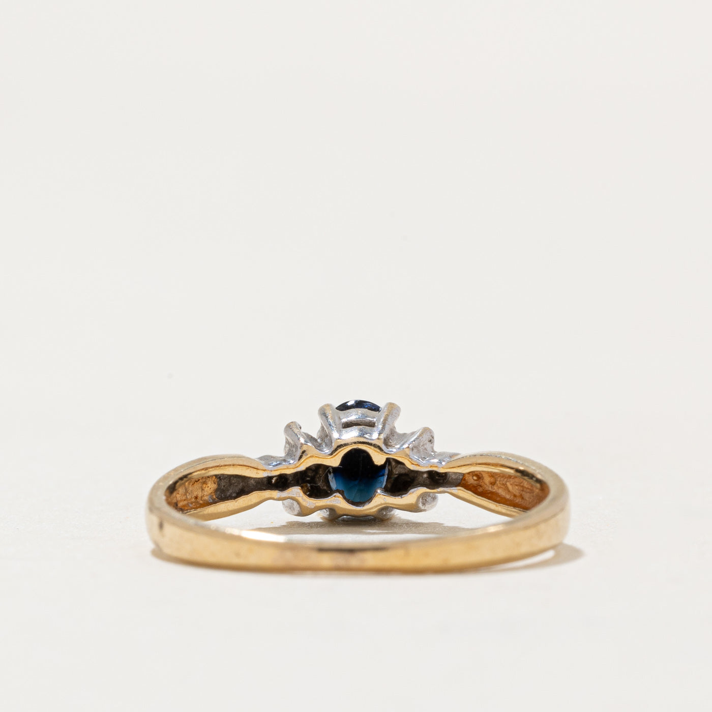Sapphire & Diamond Ring | 0.28ct, 0.024ctw | SZ 4 |