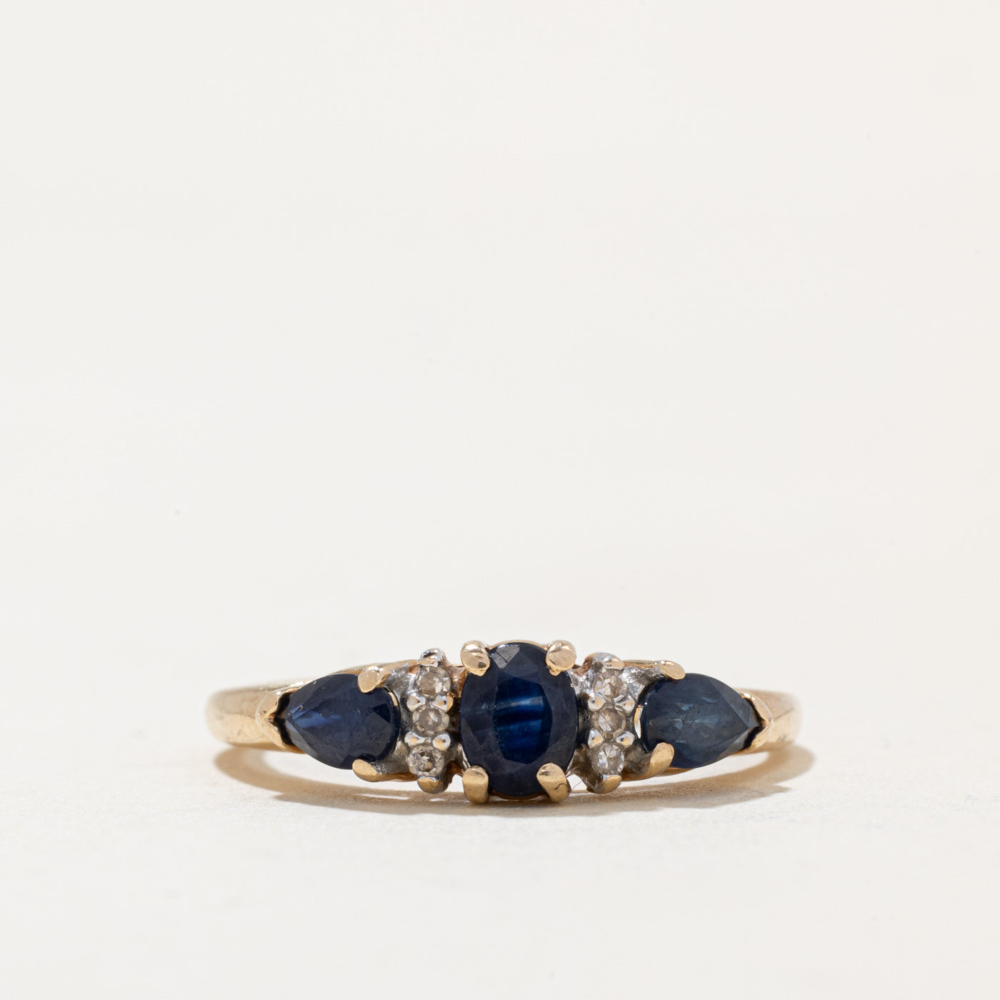 Sapphire & Diamond Ring | 0.75ctw, 0.02ctw | SZ 6.75 |